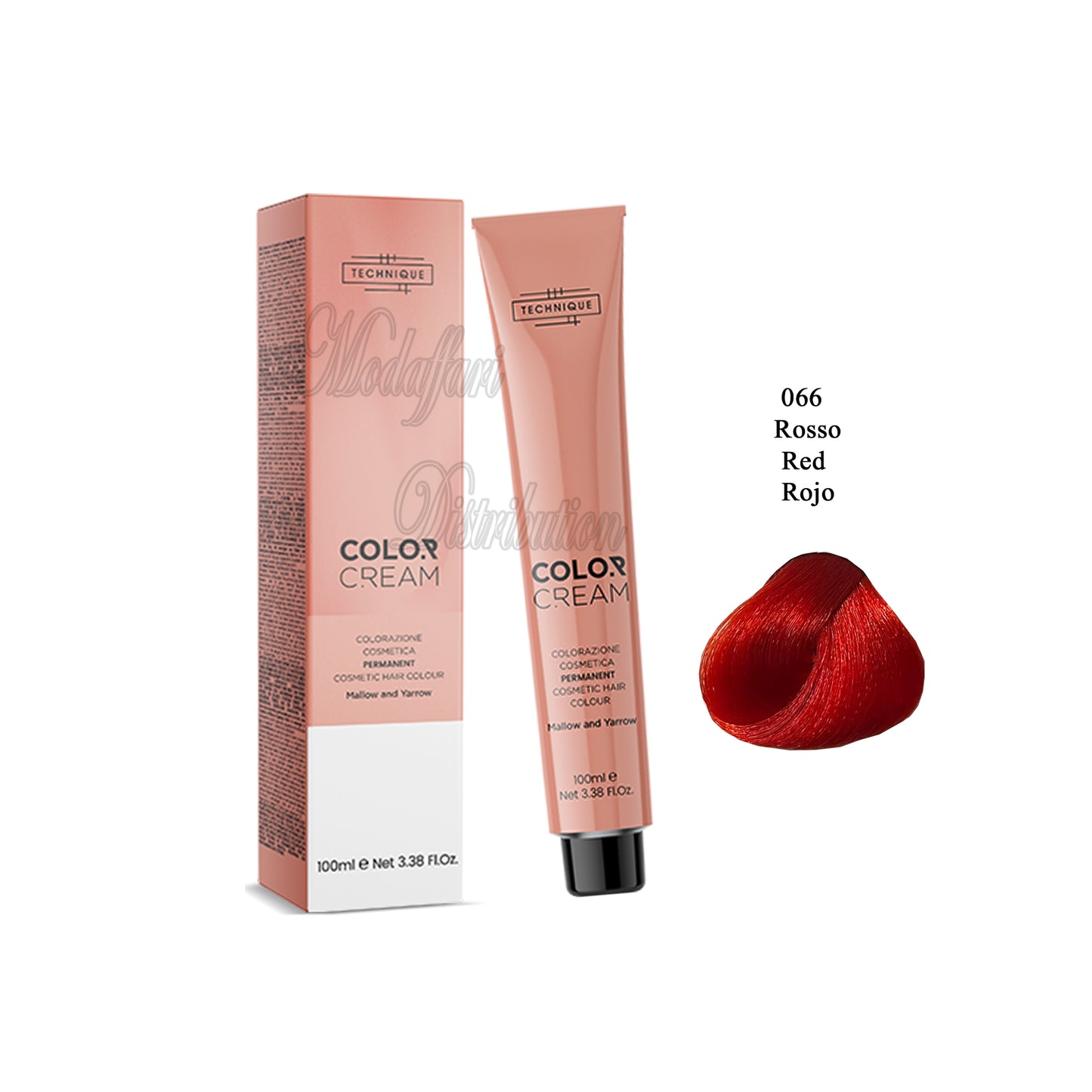 Crema colorante per capelli Color Cream Technique 100ml