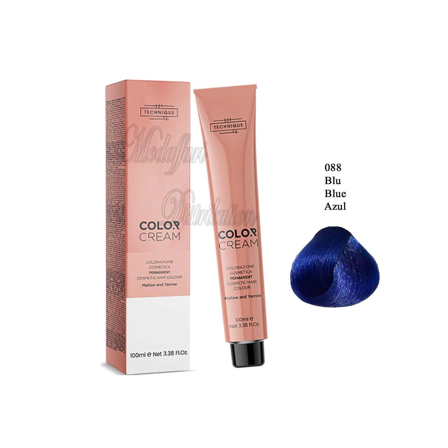 Crema colorante per capelli Color Cream Technique 100ml