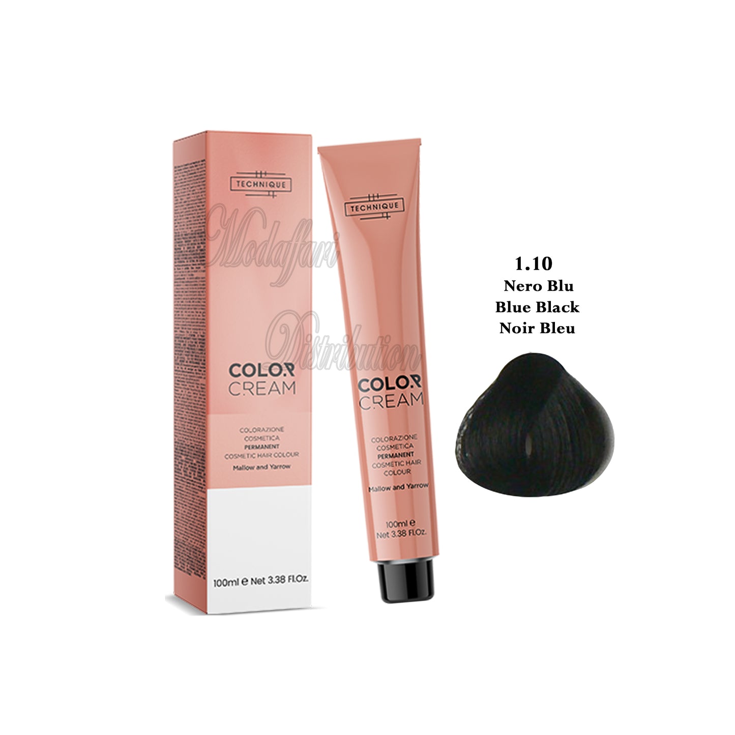 Crema colorante per capelli Color Cream Technique 100ml