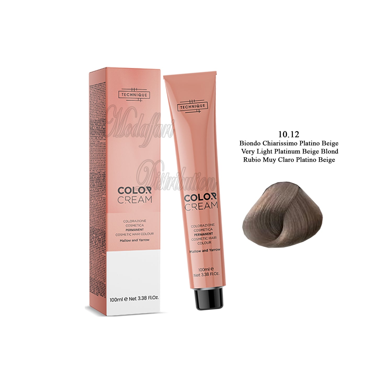 Crema colorante per capelli Color Cream Technique 100ml