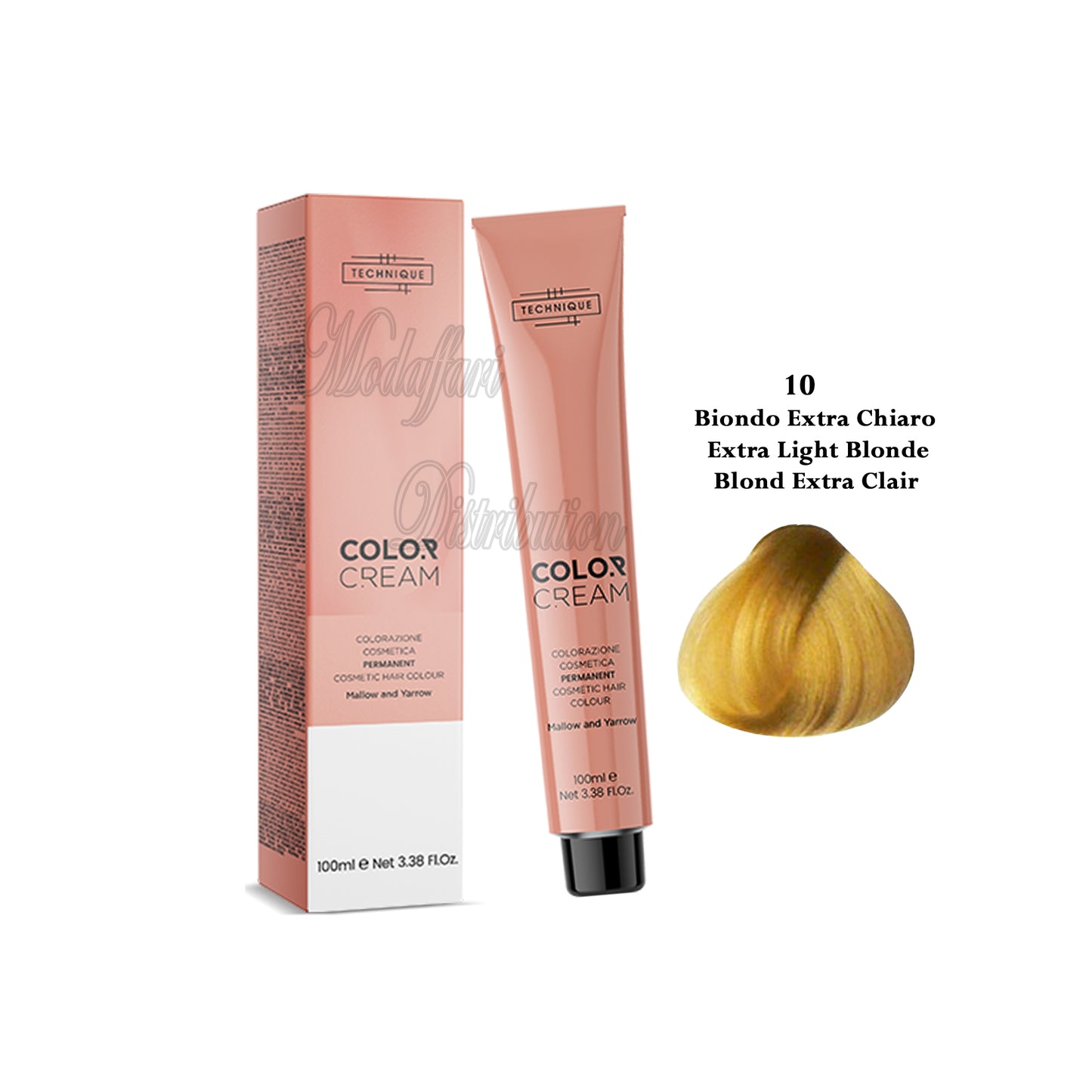 Crema colorante per capelli Color Cream Technique 100ml