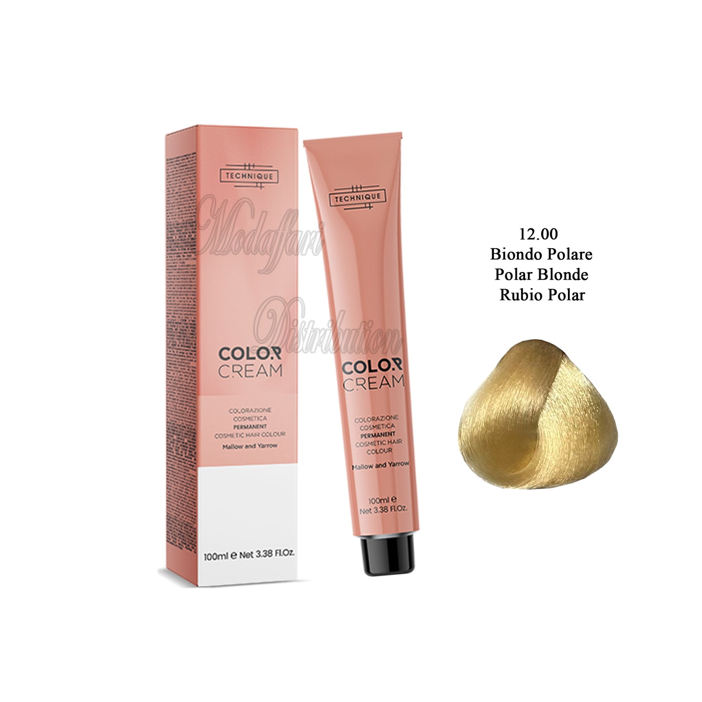 Crema colorante per capelli Color Cream Technique 100ml