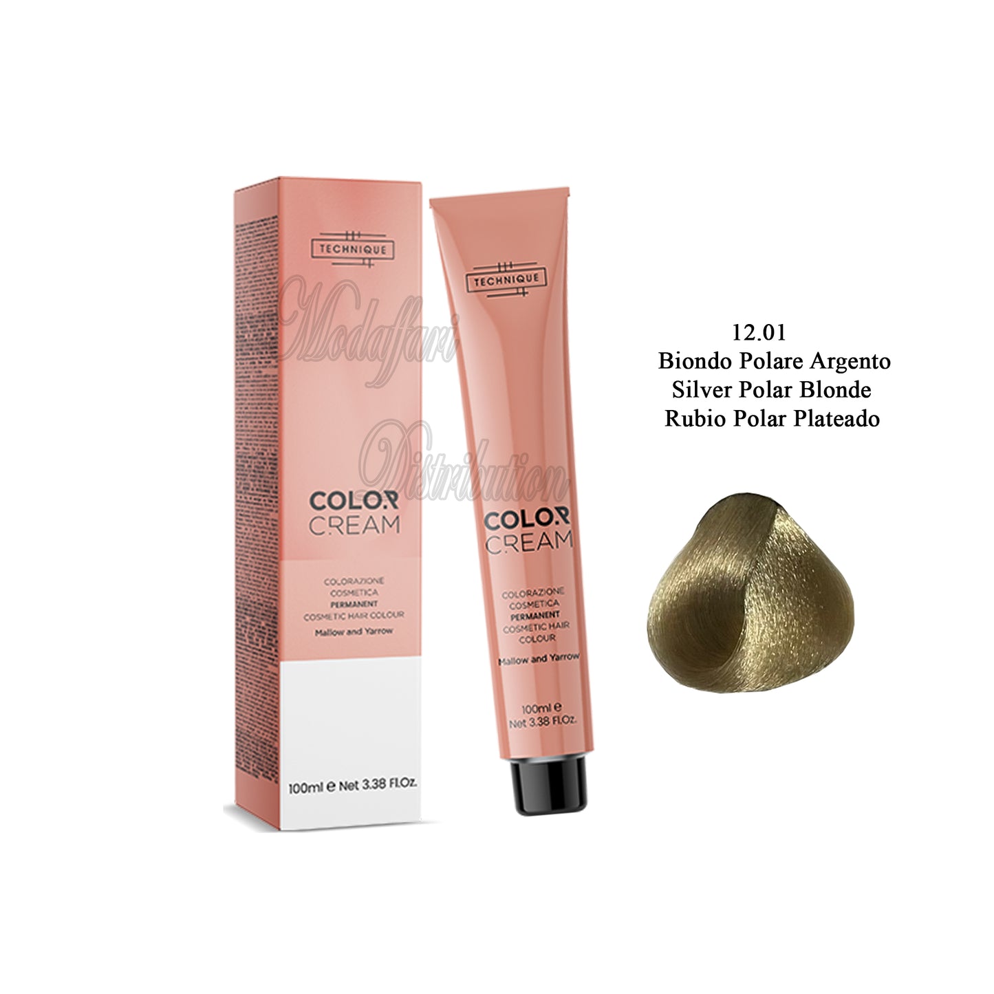 Crema colorante per capelli Color Cream Technique 100ml