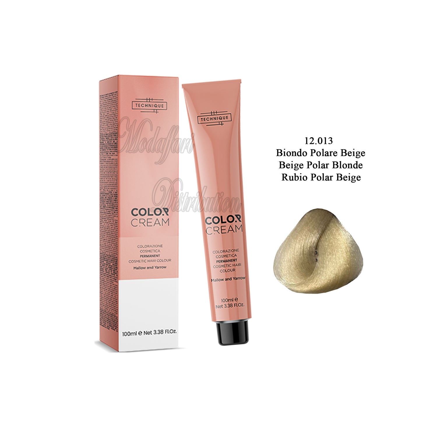 Crema colorante per capelli Color Cream Technique 100ml