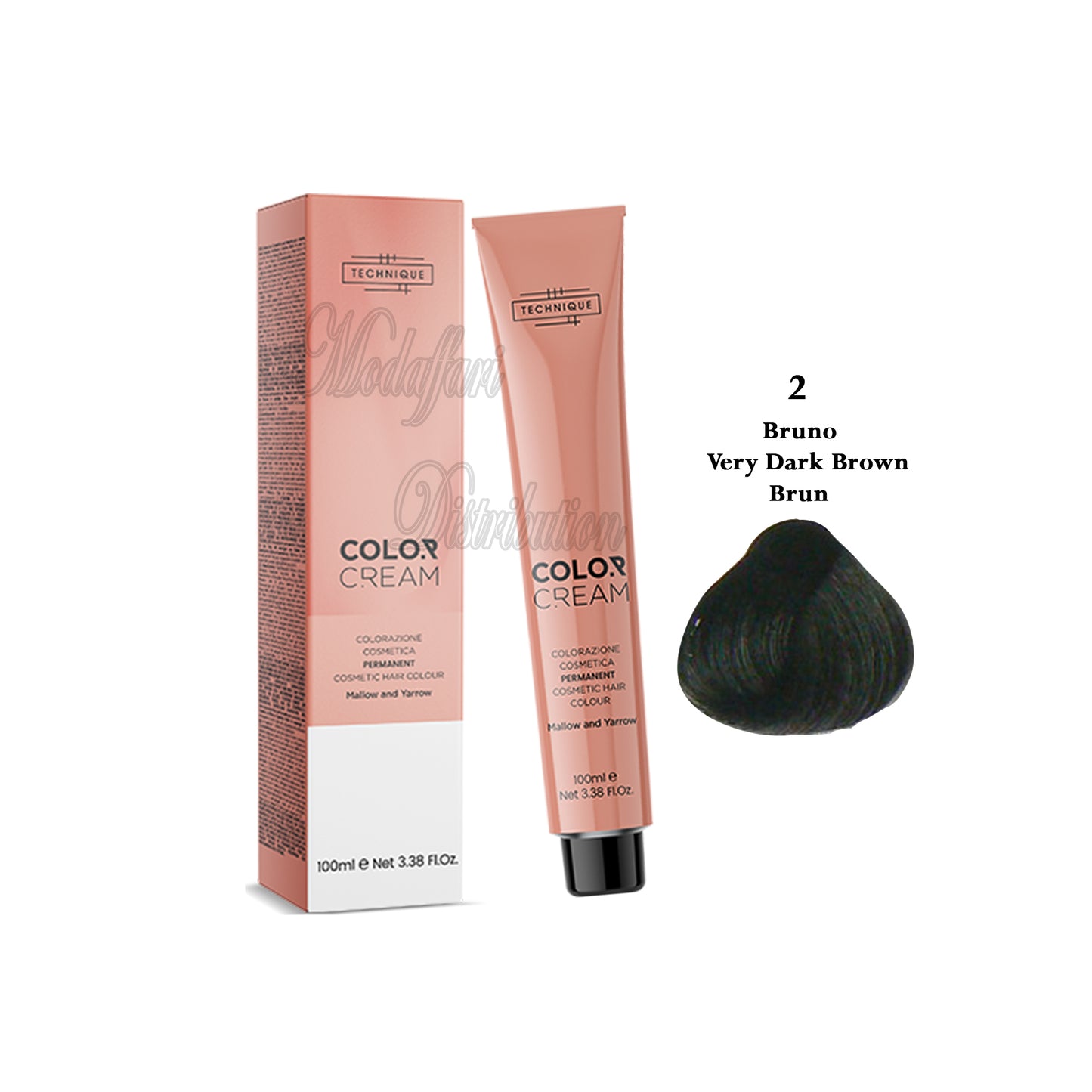 Crema colorante per capelli Color Cream Technique 100ml