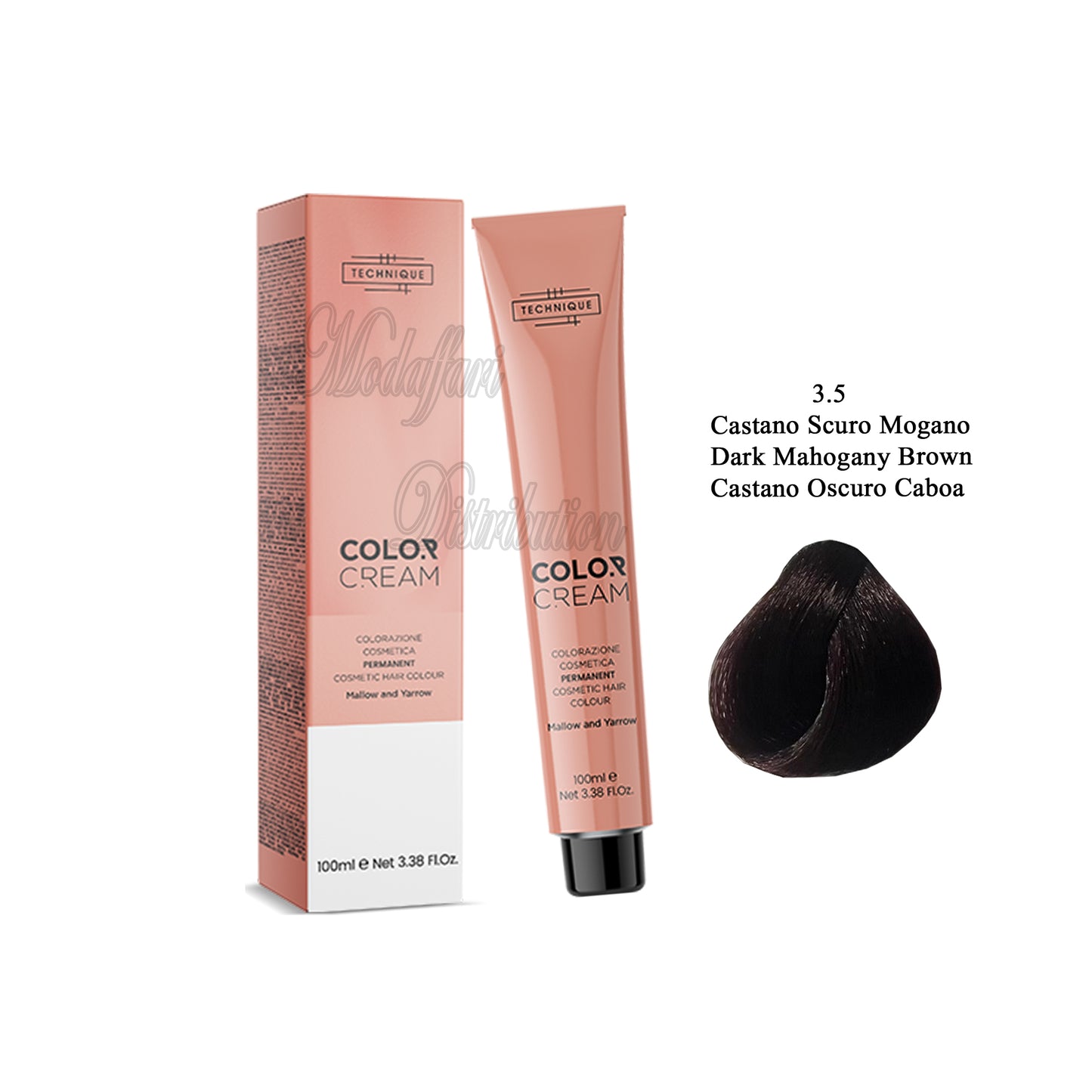 Crema colorante per capelli Color Cream Technique 100ml