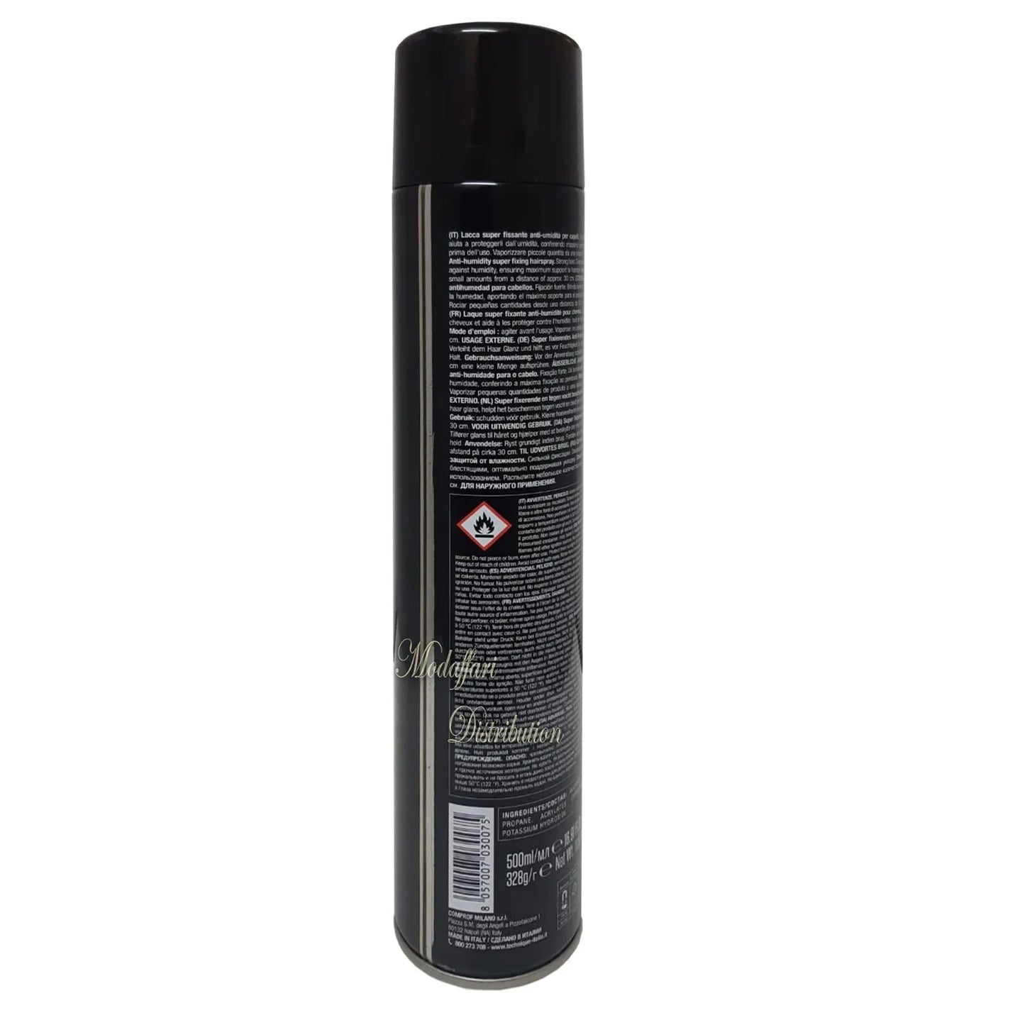 Lacca Spray super fissante 500 ml anti-humidity Technique Jetting Up Full HD