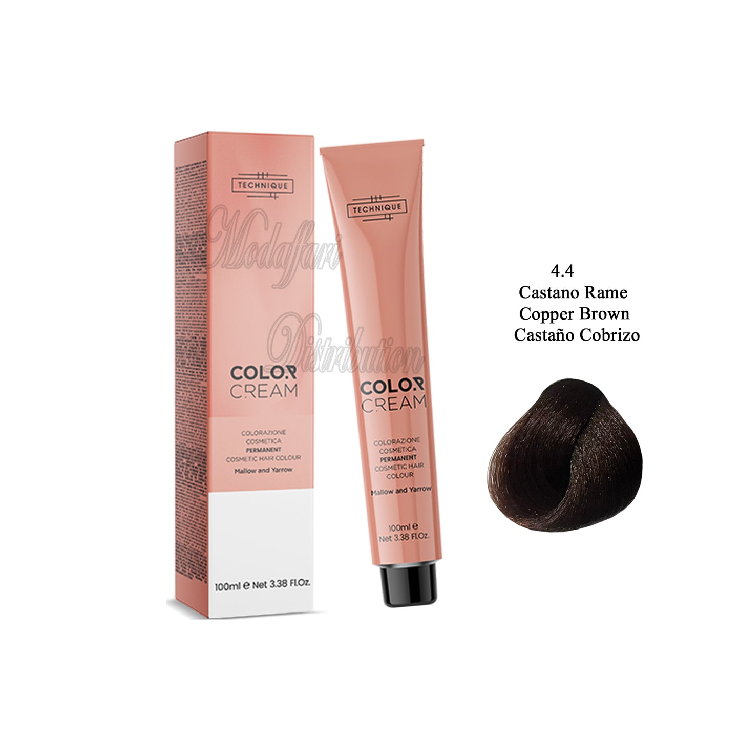 Crema colorante per capelli Color Cream Technique 100ml