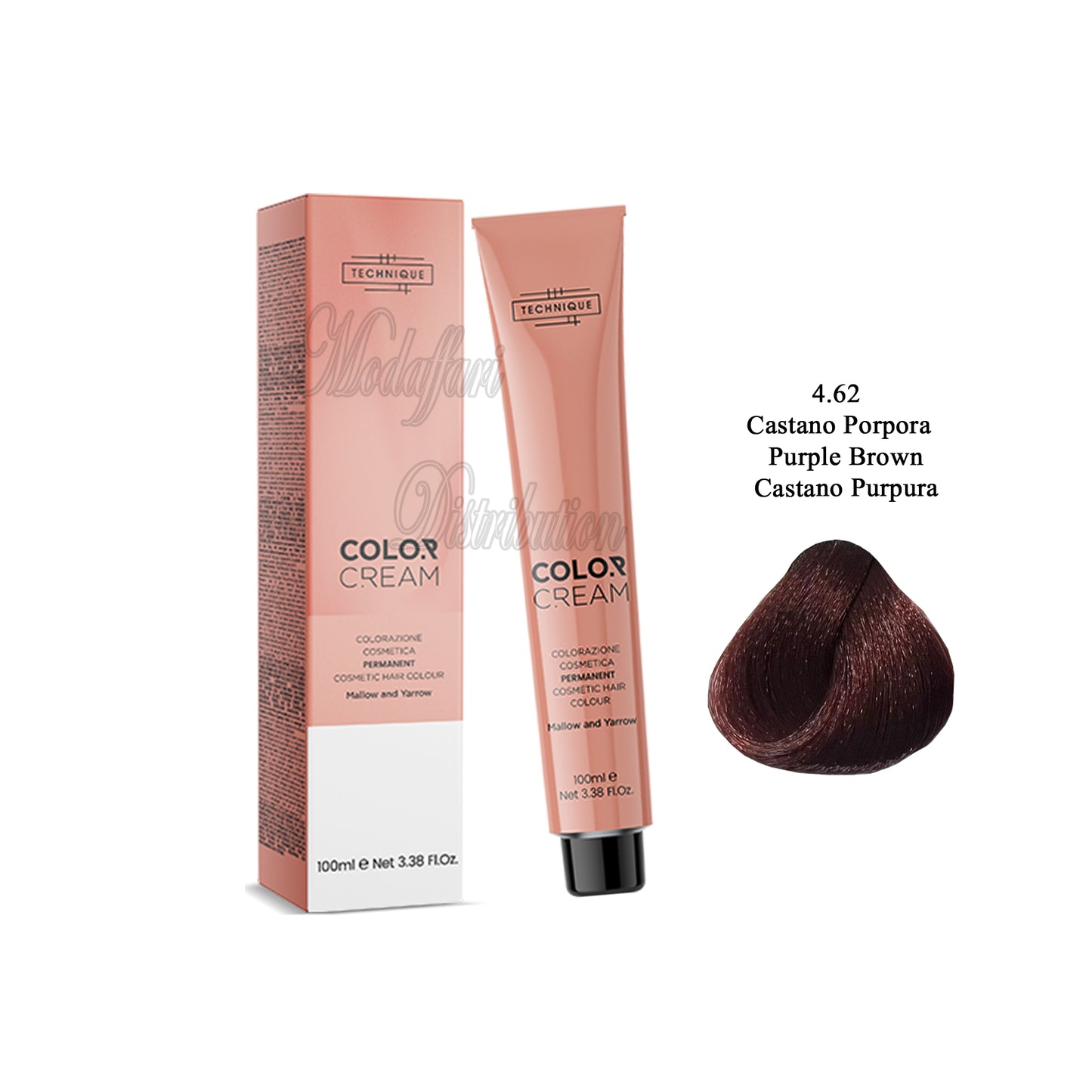 Crema colorante per capelli Color Cream Technique 100ml