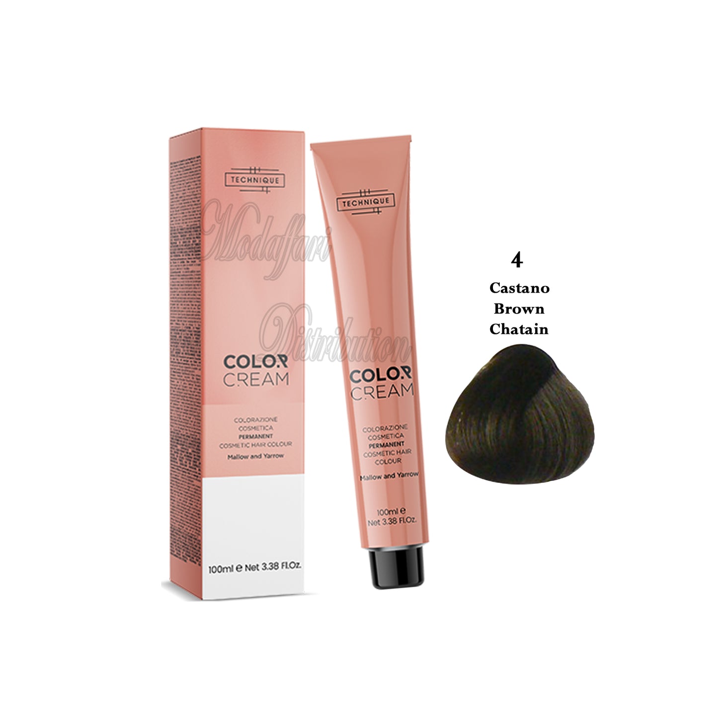 Crema colorante per capelli Color Cream Technique 100ml