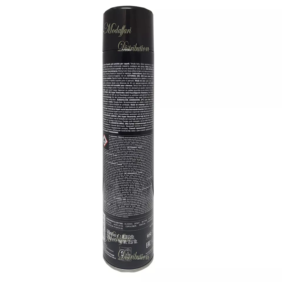 Lacca Spray super fissante 500 ml anti-humidity Technique Jetting Up Full HD