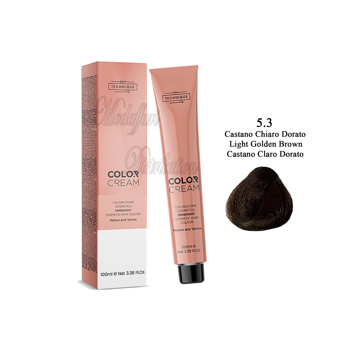 Crema colorante per capelli Color Cream Technique 100ml