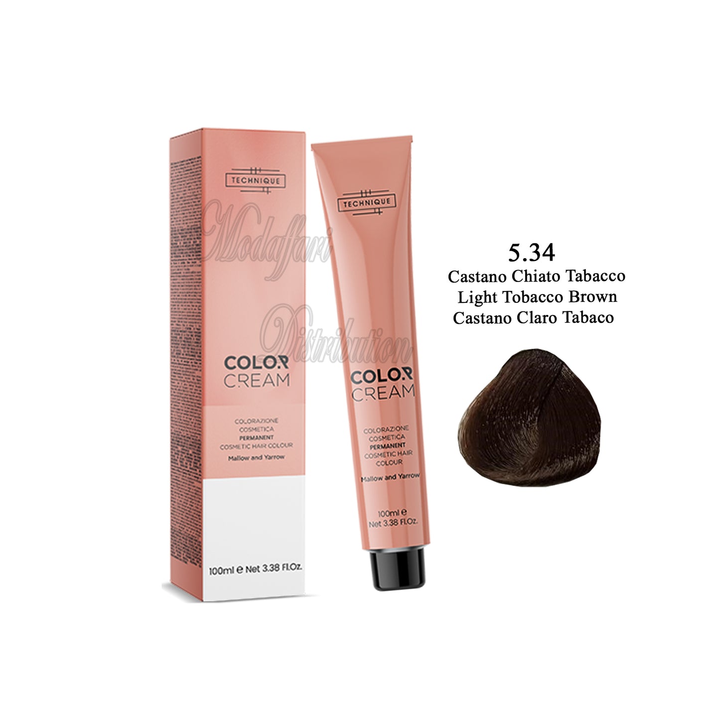 Crema colorante per capelli Color Cream Technique 100ml