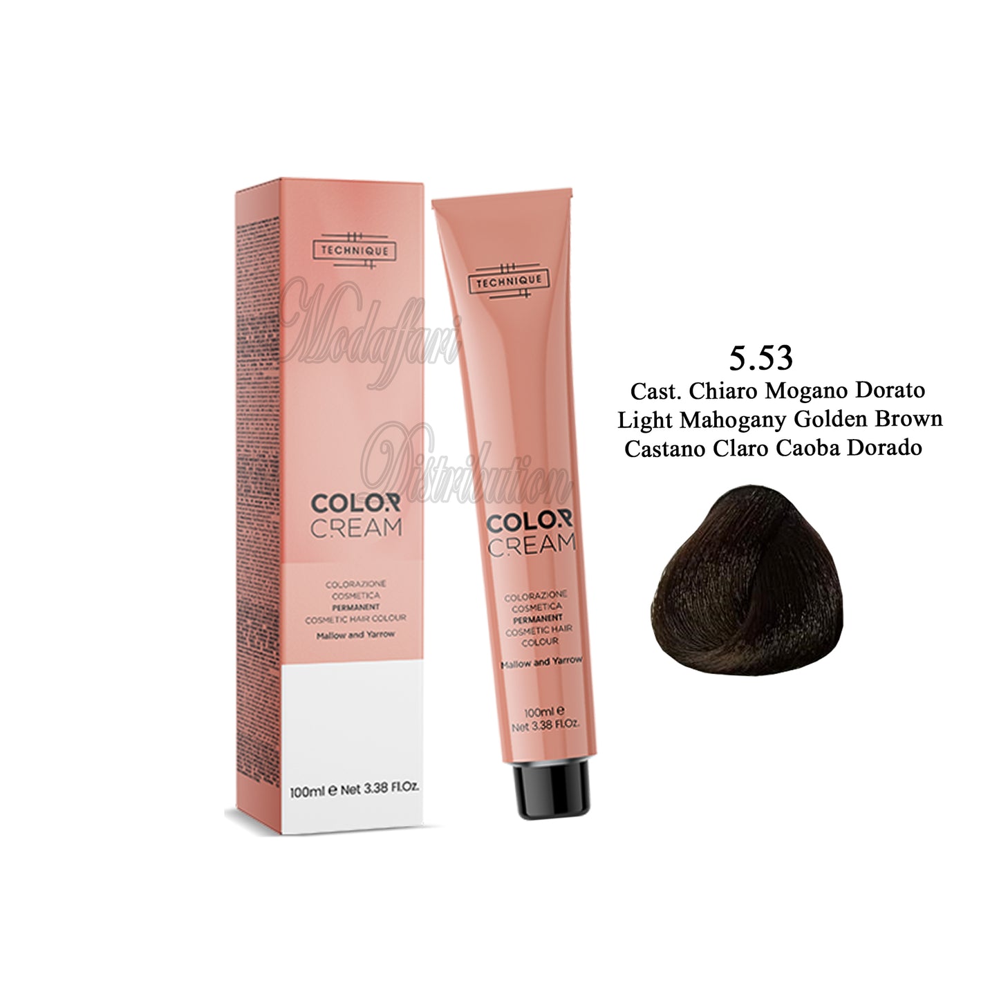 Crema colorante per capelli Color Cream Technique 100ml