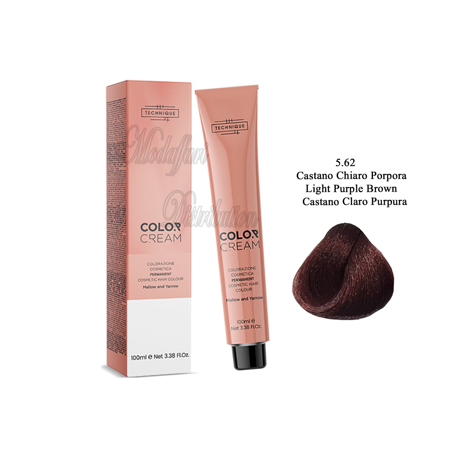 Crema colorante per capelli Color Cream Technique 100ml