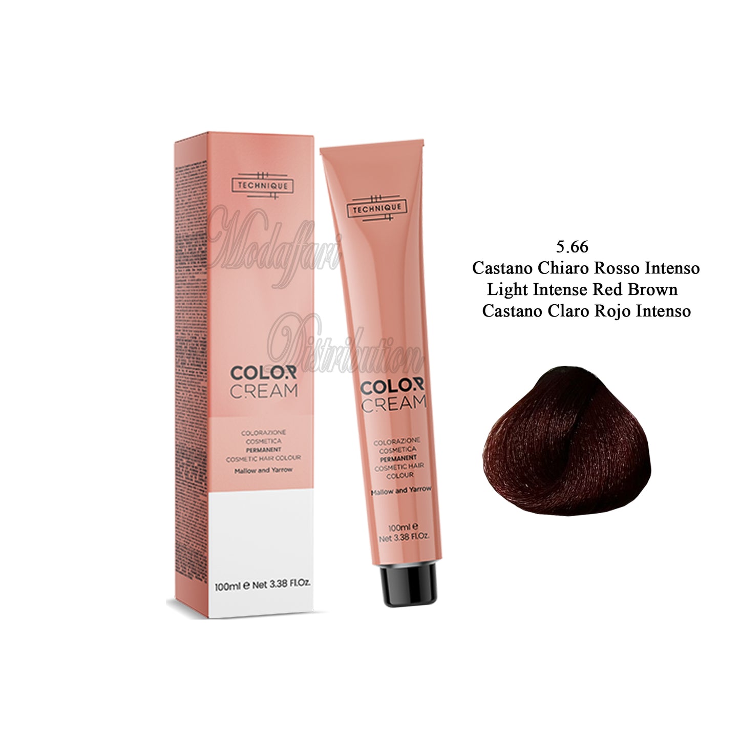 Crema colorante per capelli Color Cream Technique 100ml