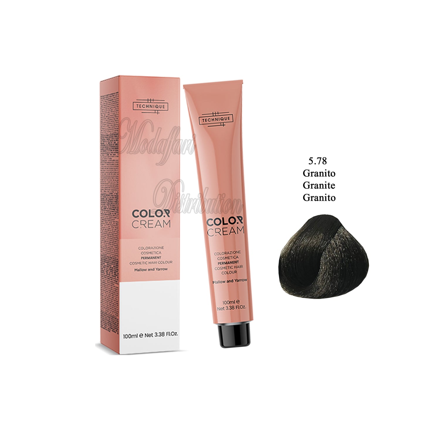 Crema colorante per capelli Color Cream Technique 100ml