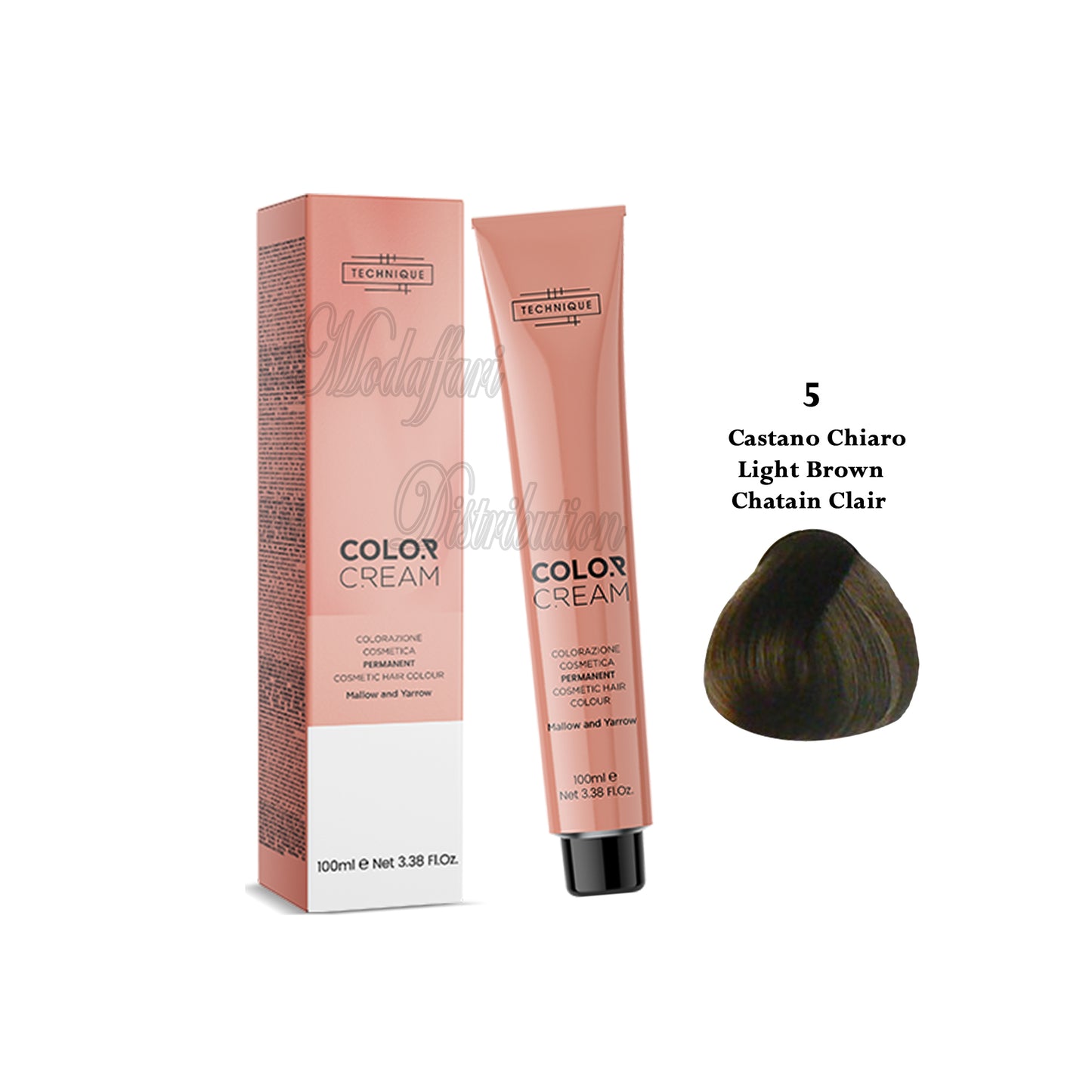 Crema colorante per capelli Color Cream Technique 100ml