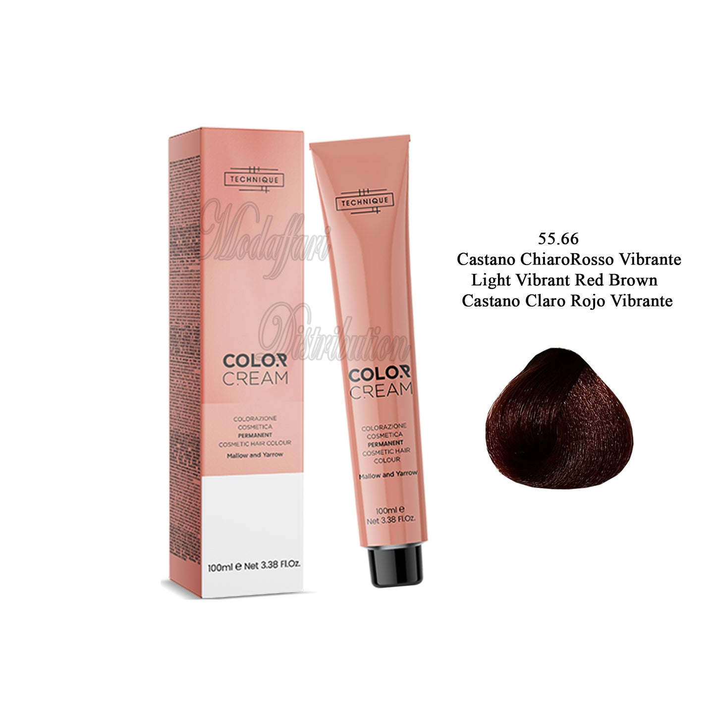 Crema colorante per capelli Color Cream Technique 100ml