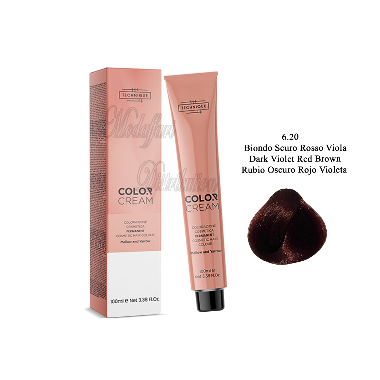 Crema colorante per capelli Color Cream Technique 100ml