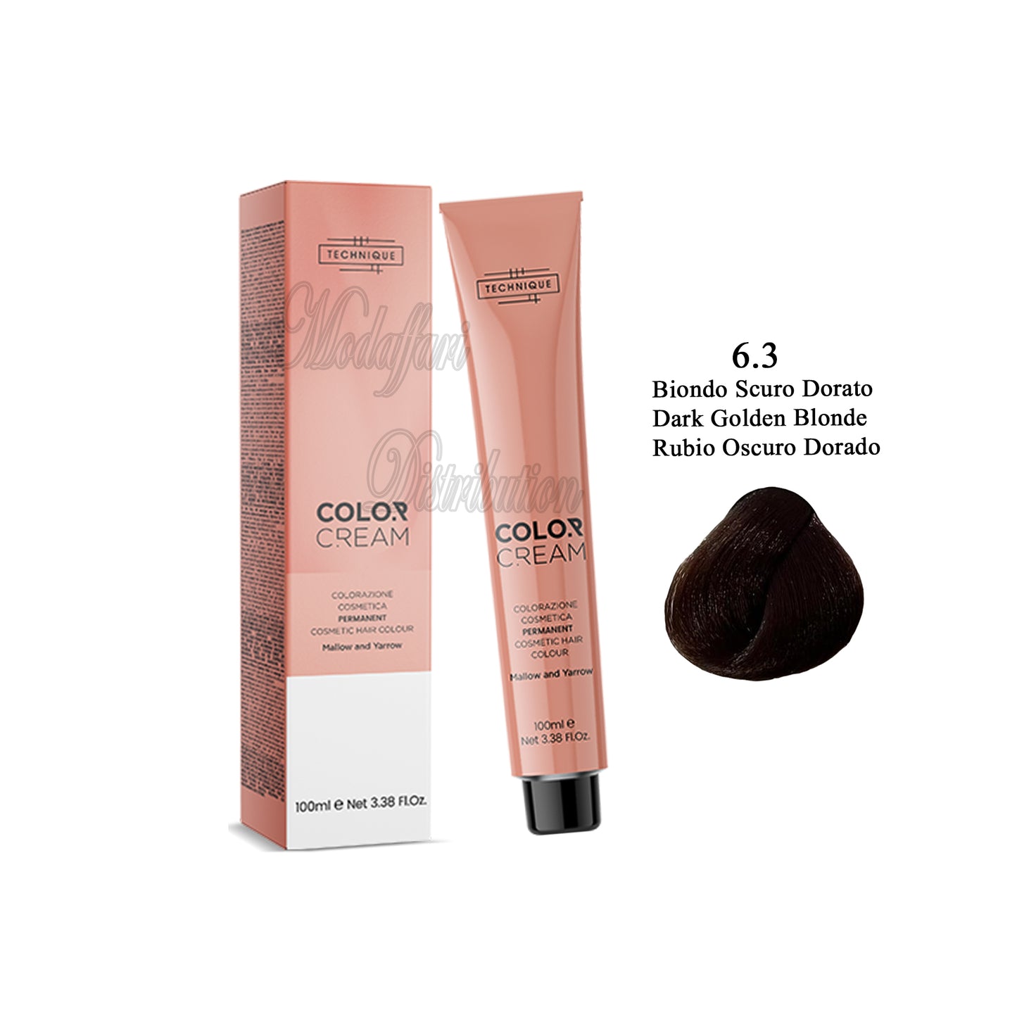 Crema colorante per capelli Color Cream Technique 100ml