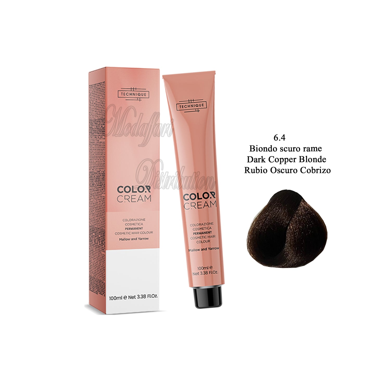 Crema colorante per capelli Color Cream Technique 100ml