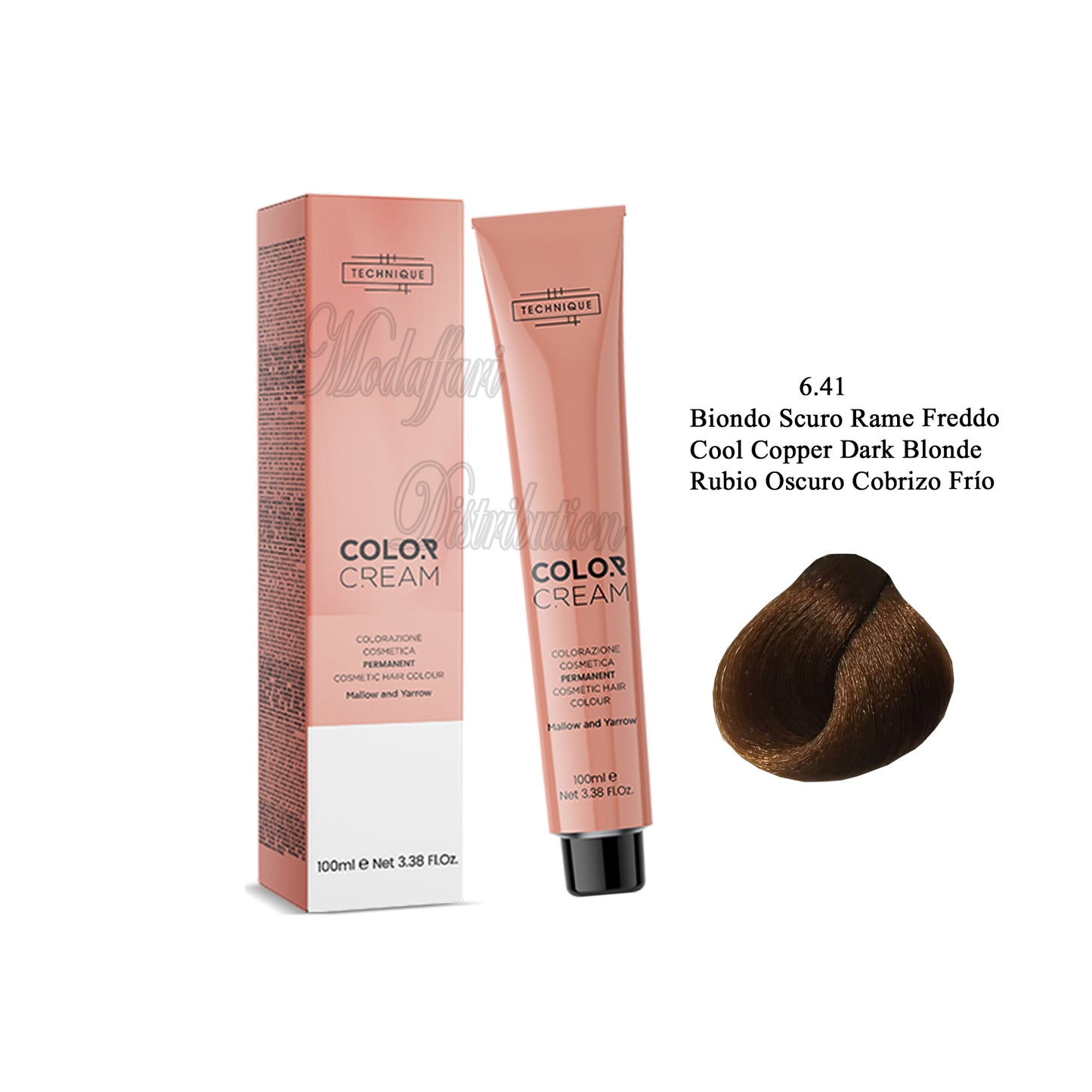 Crema colorante per capelli Color Cream Technique 100ml
