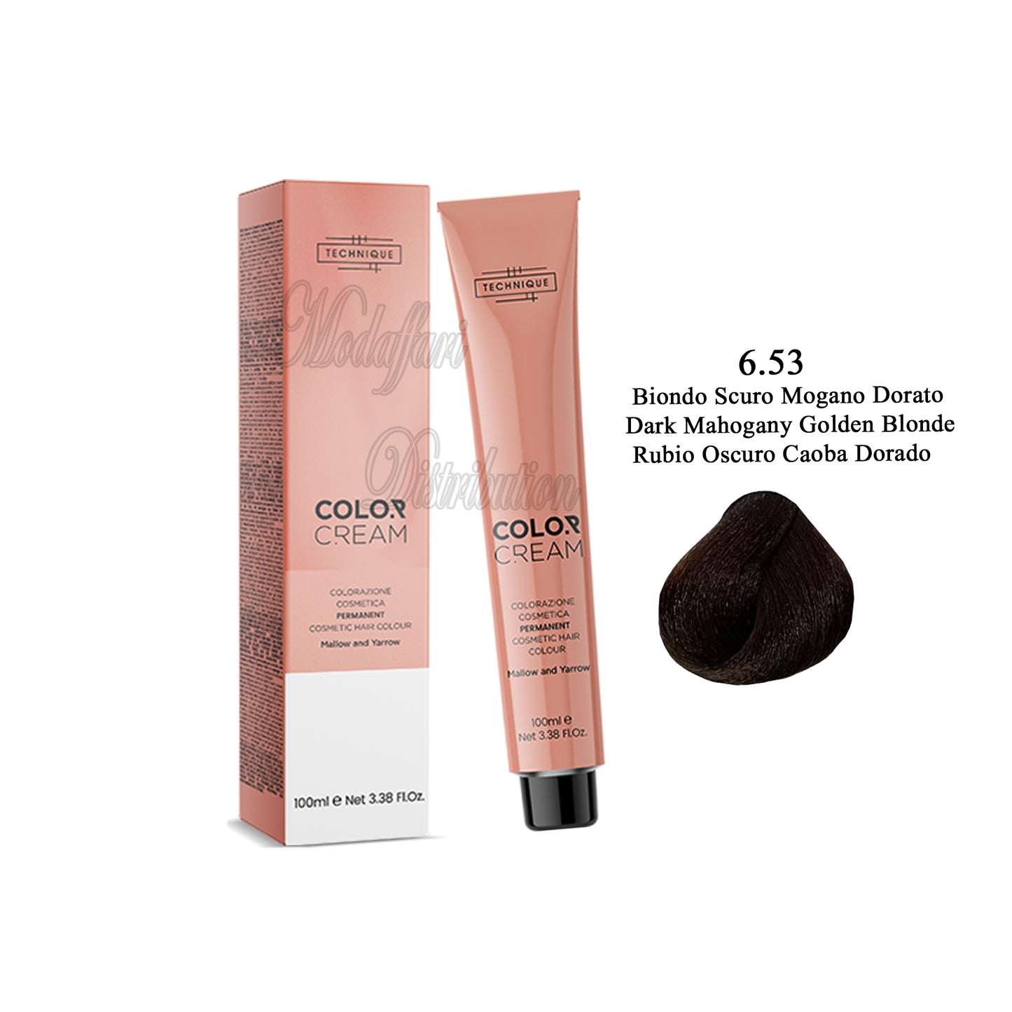 Crema colorante per capelli Color Cream Technique 100ml