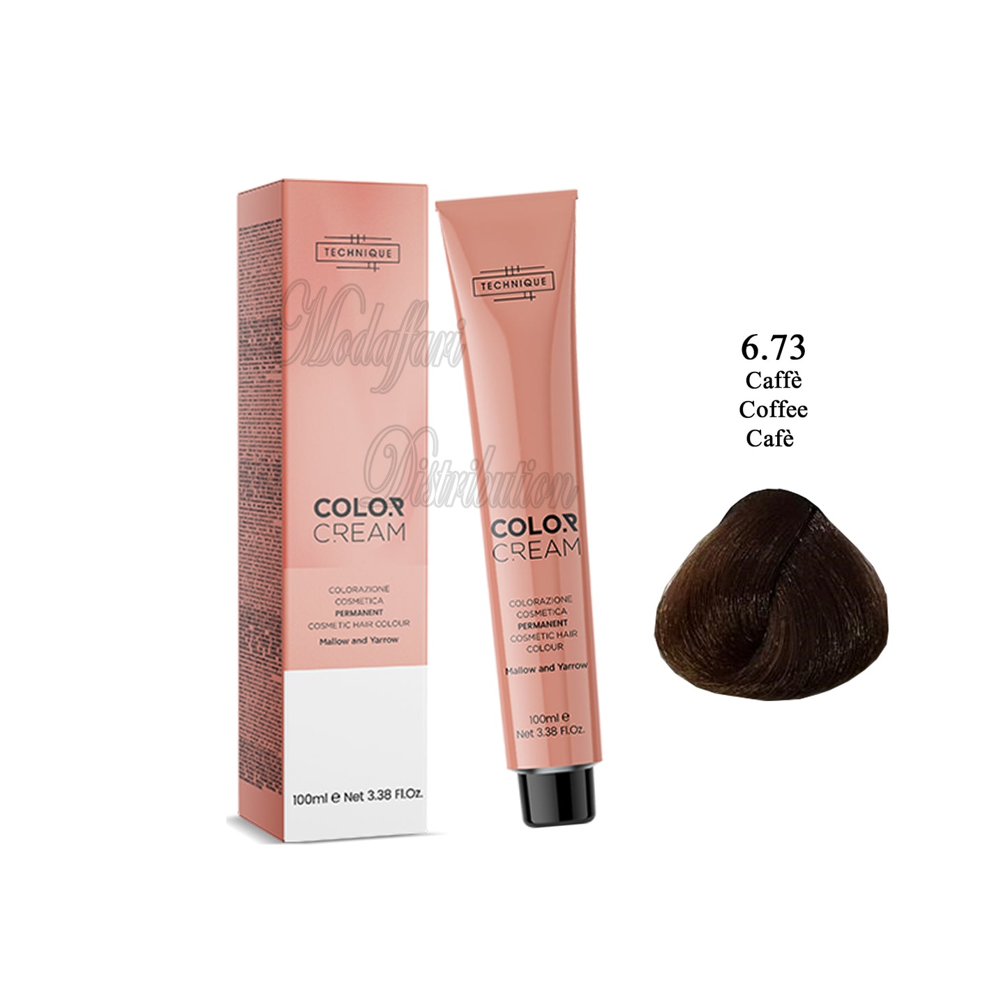 Crema colorante per capelli Color Cream Technique 100ml