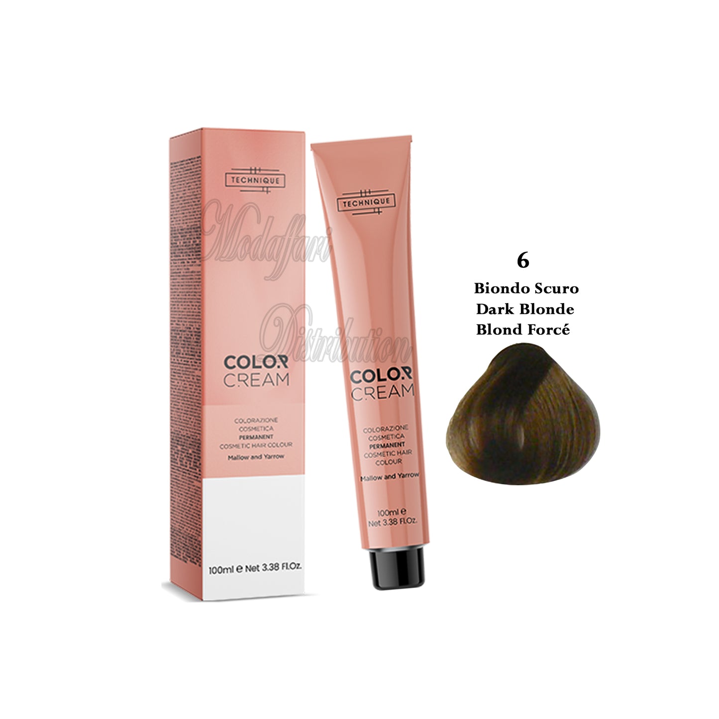 Crema colorante per capelli Color Cream Technique 100ml