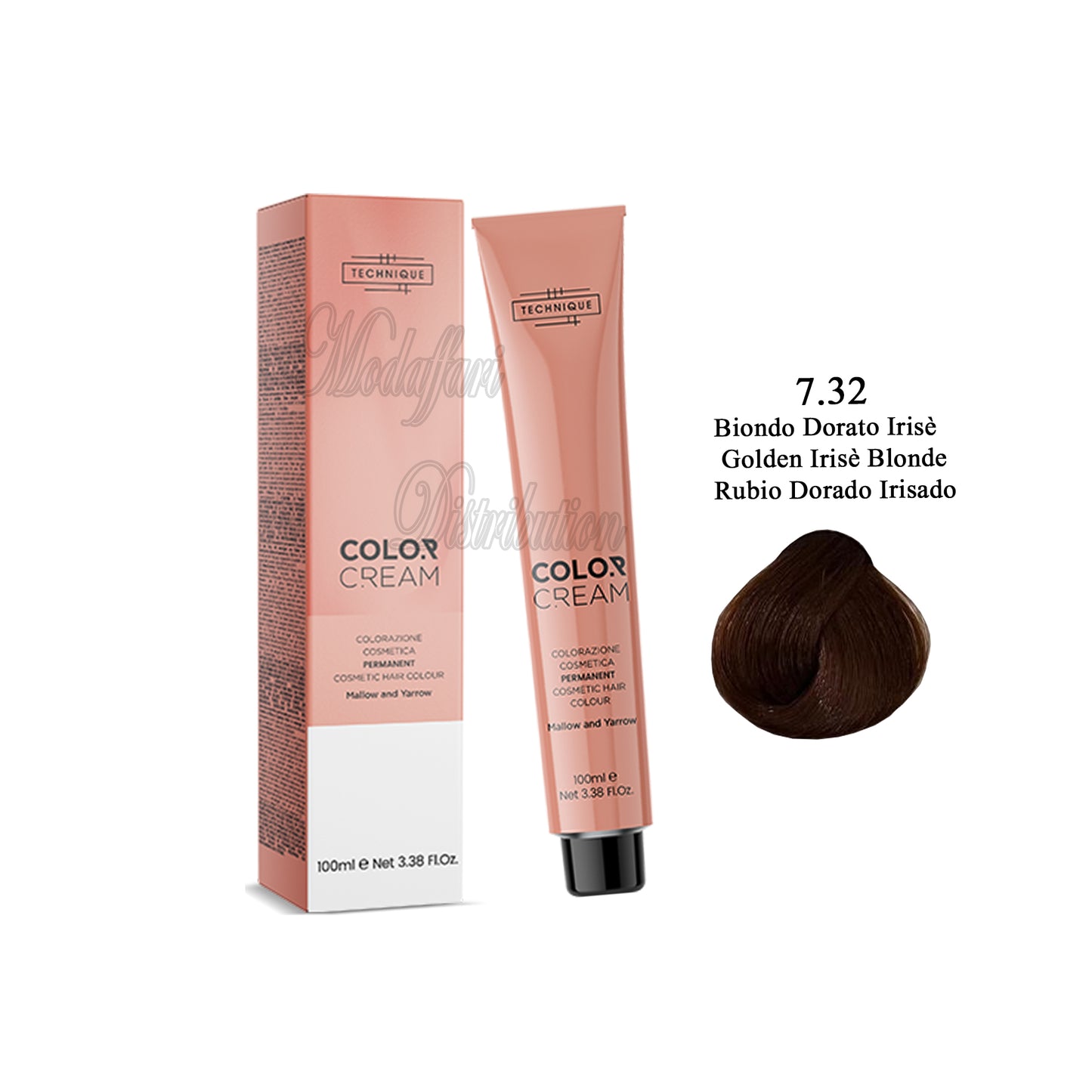 Crema colorante per capelli Color Cream Technique 100ml
