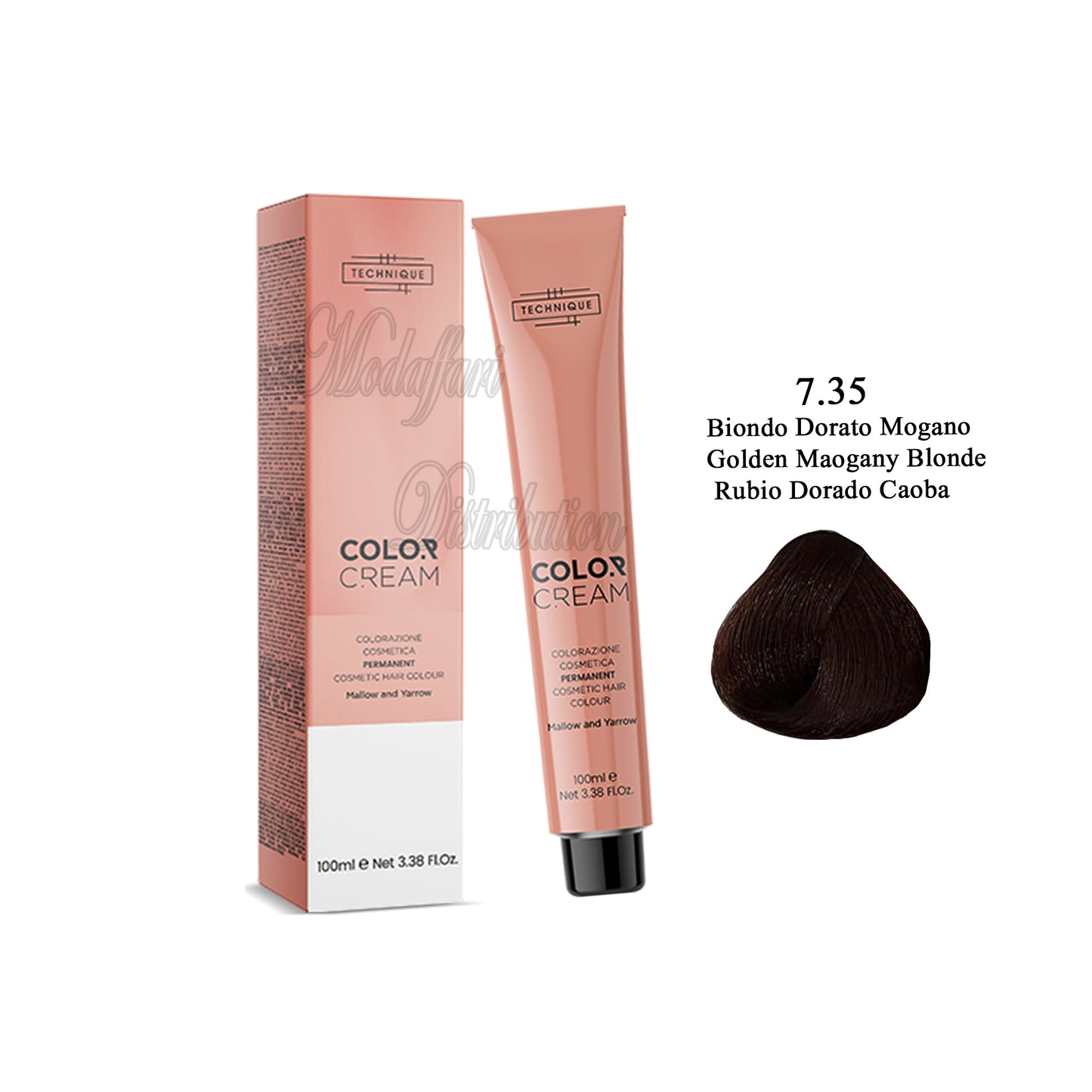 Crema colorante per capelli Color Cream Technique 100ml