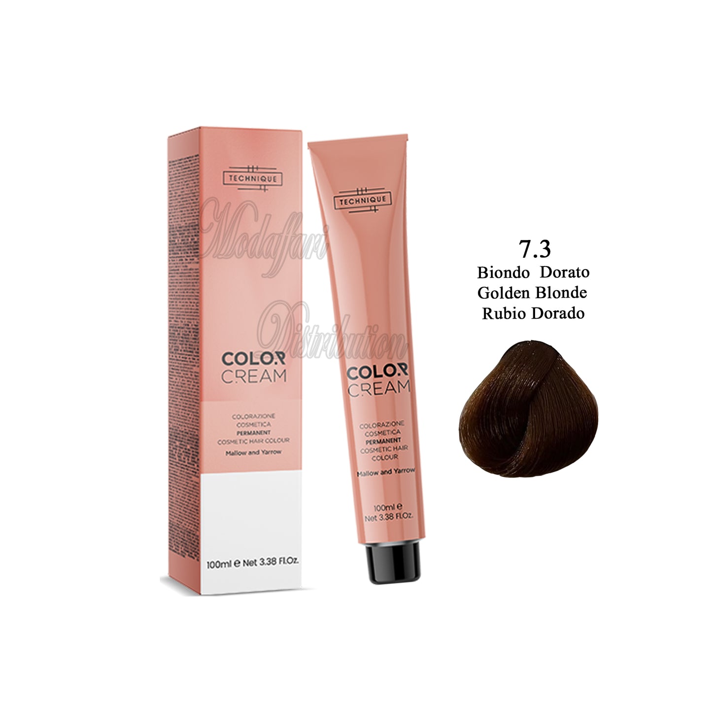 Crema colorante per capelli Color Cream Technique 100ml