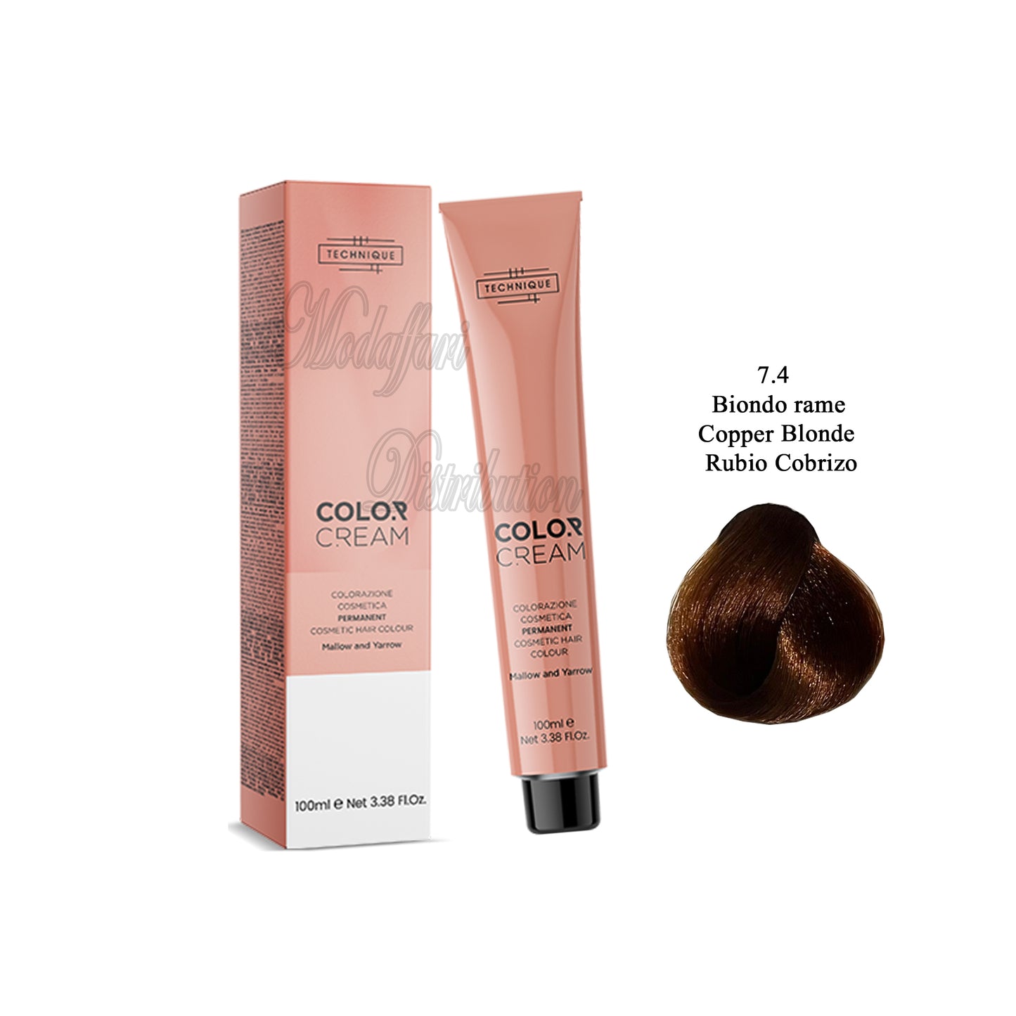 Crema colorante per capelli Color Cream Technique 100ml