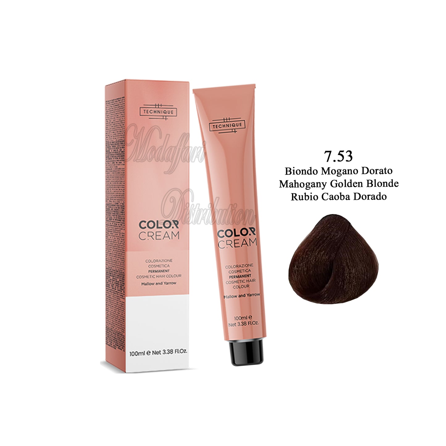 Crema colorante per capelli Color Cream Technique 100ml