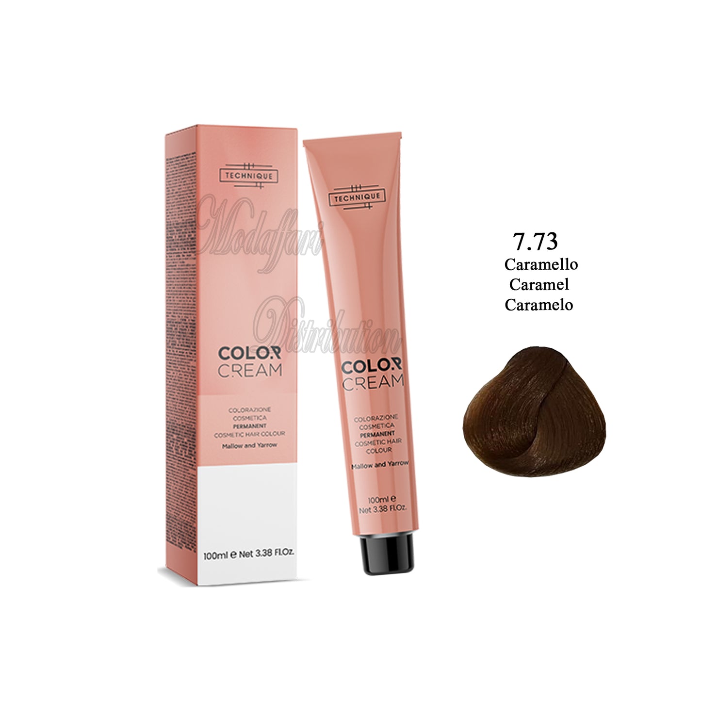 Crema colorante per capelli Color Cream Technique 100ml