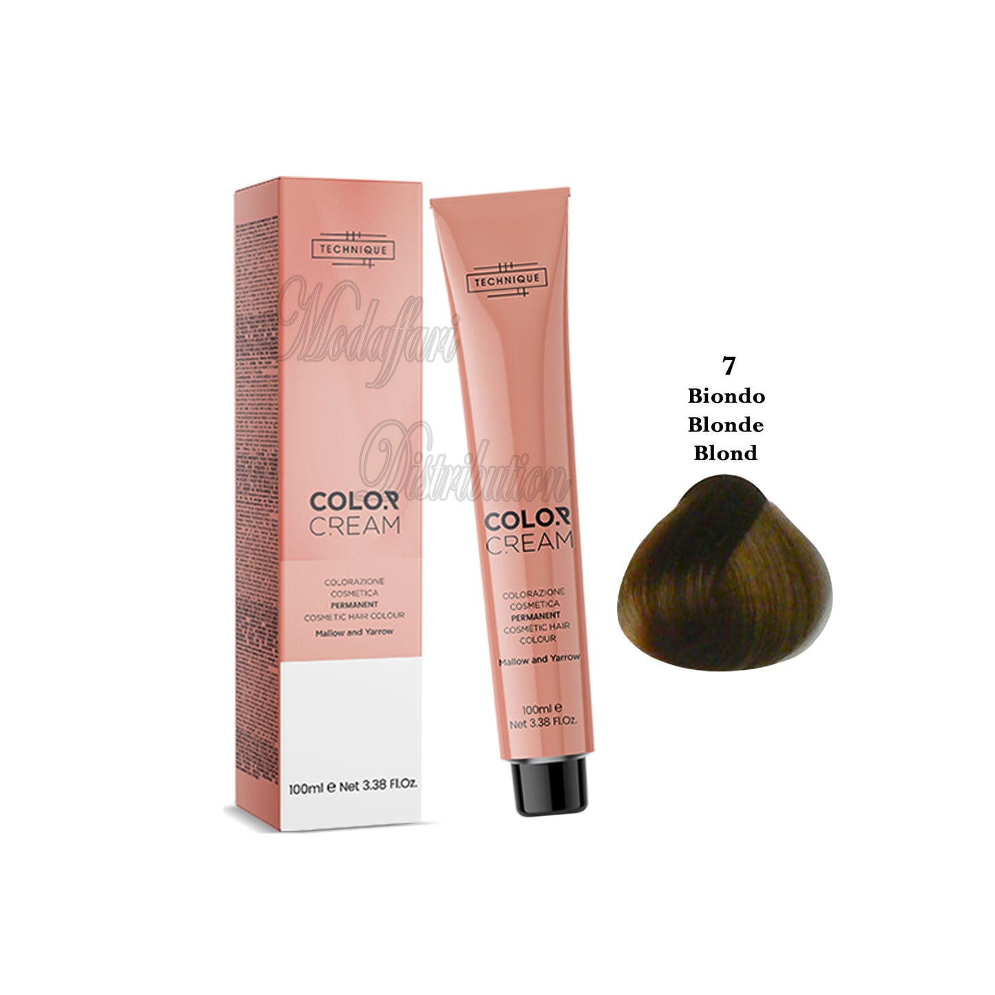 Crema colorante per capelli Color Cream Technique 100ml