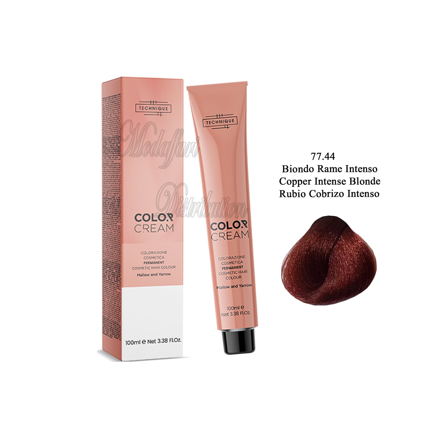 Crema colorante per capelli Color Cream Technique 100ml