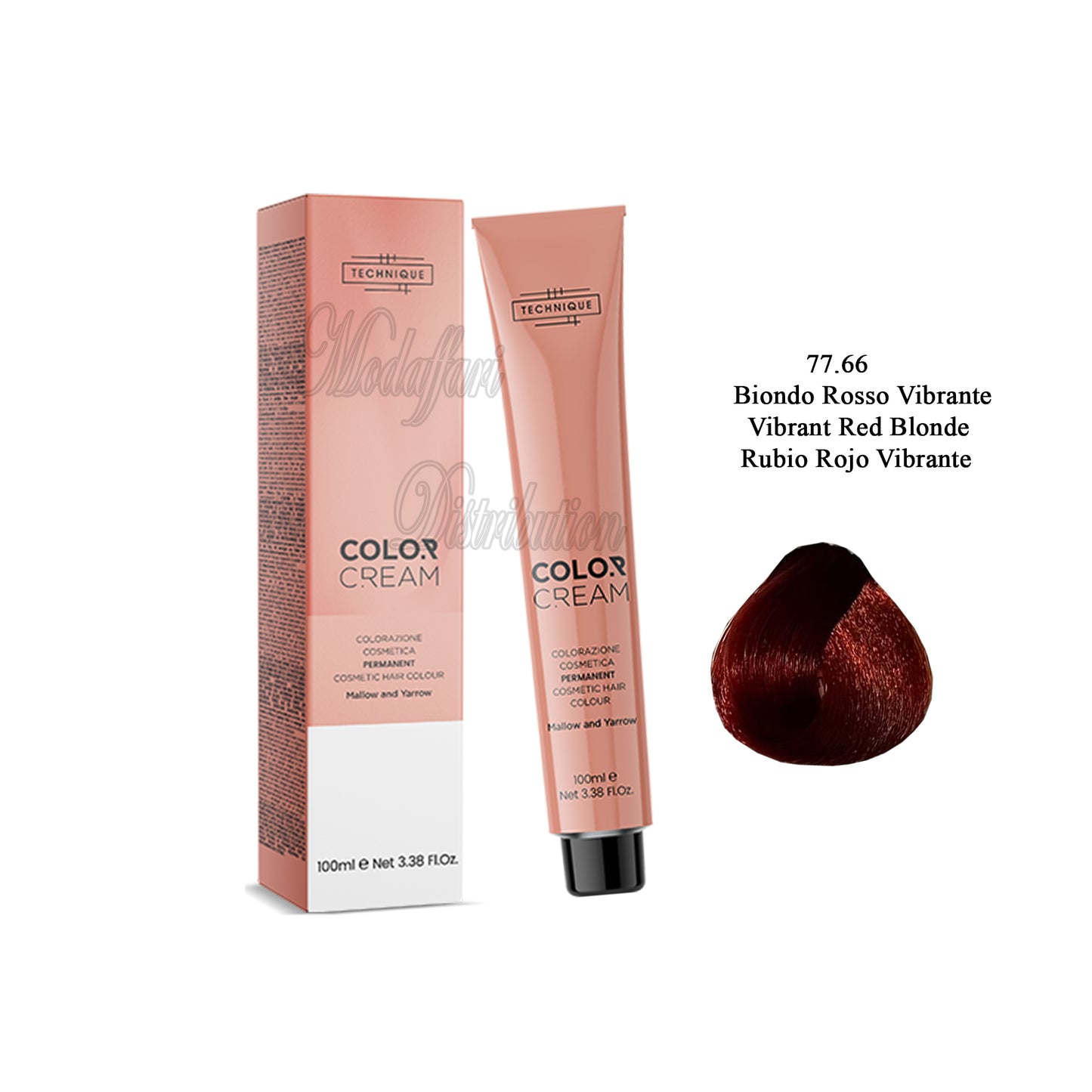 Crema colorante per capelli Color Cream Technique 100ml