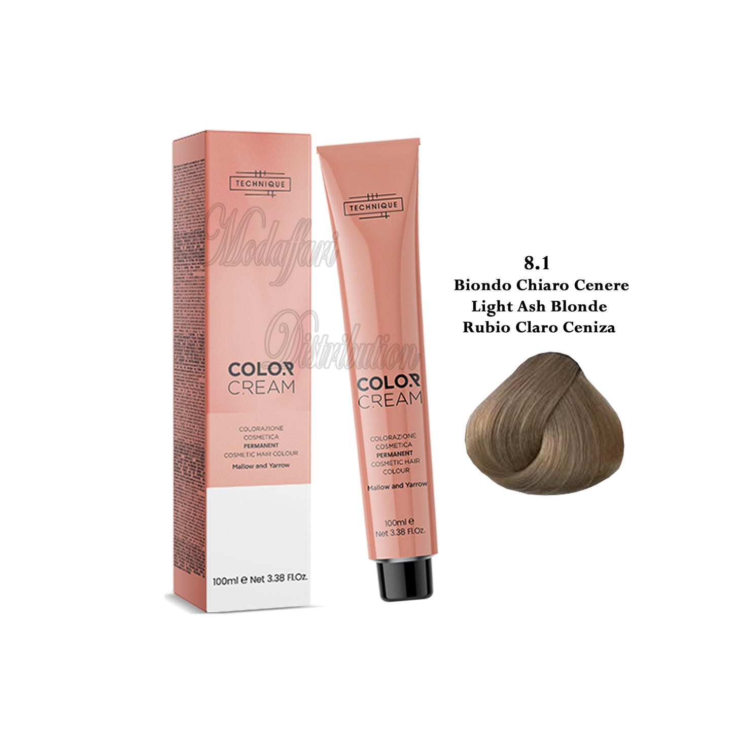 Crema colorante per capelli Color Cream Technique 100ml