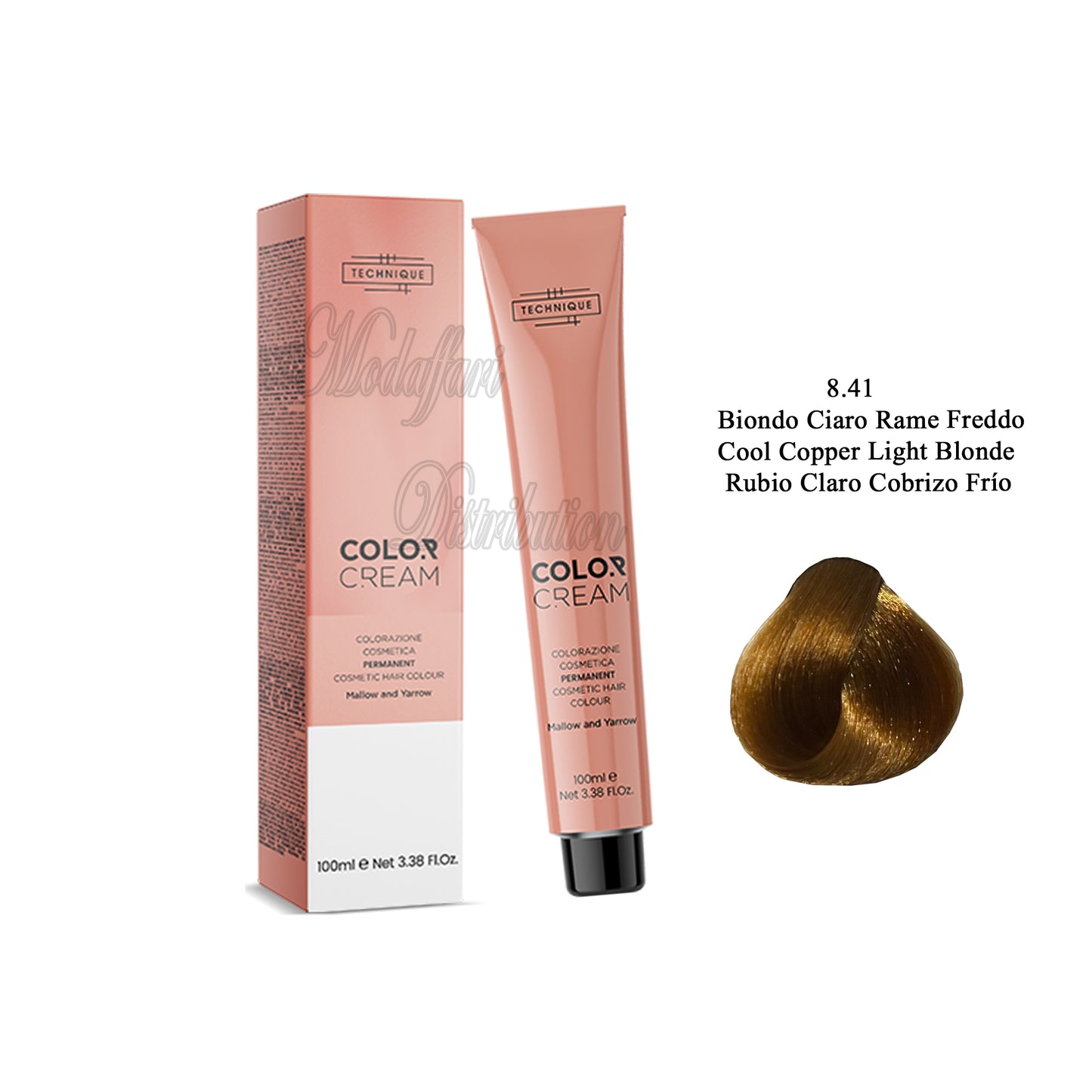 Crema colorante per capelli Color Cream Technique 100ml