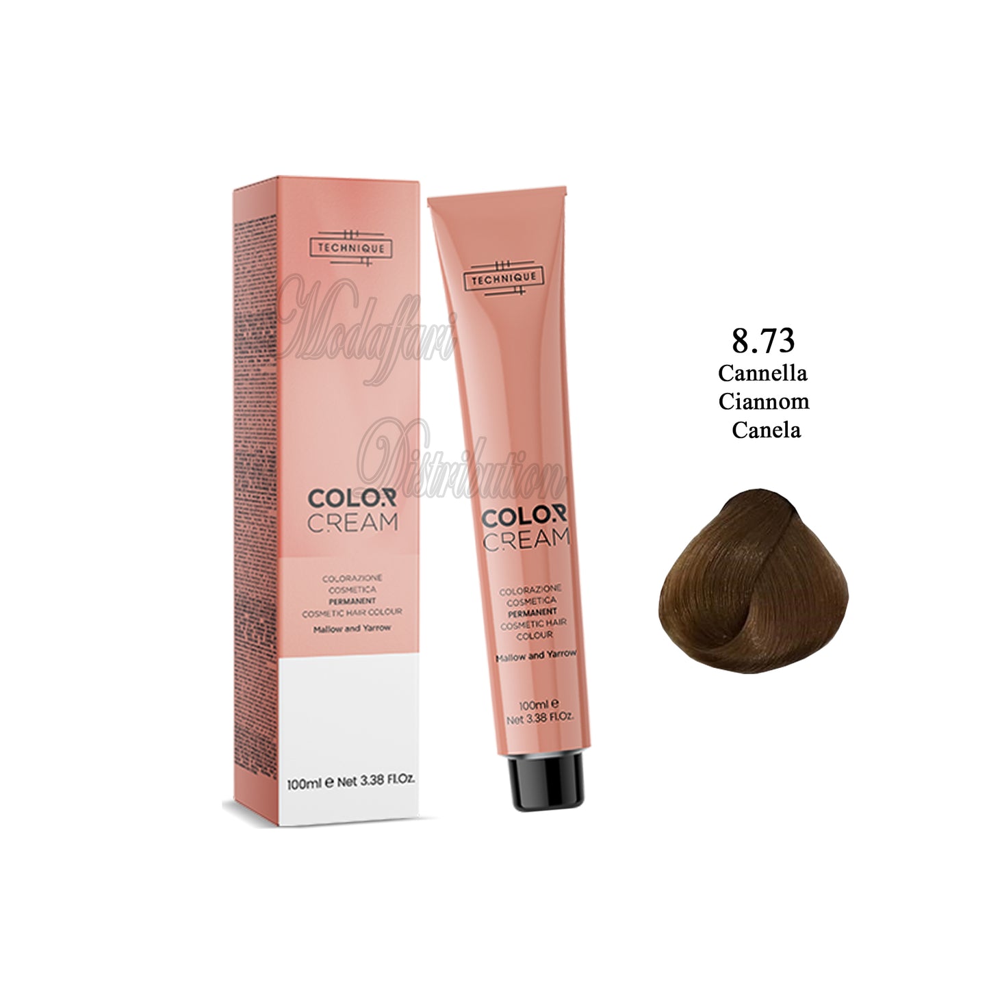 Crema colorante per capelli Color Cream Technique 100ml