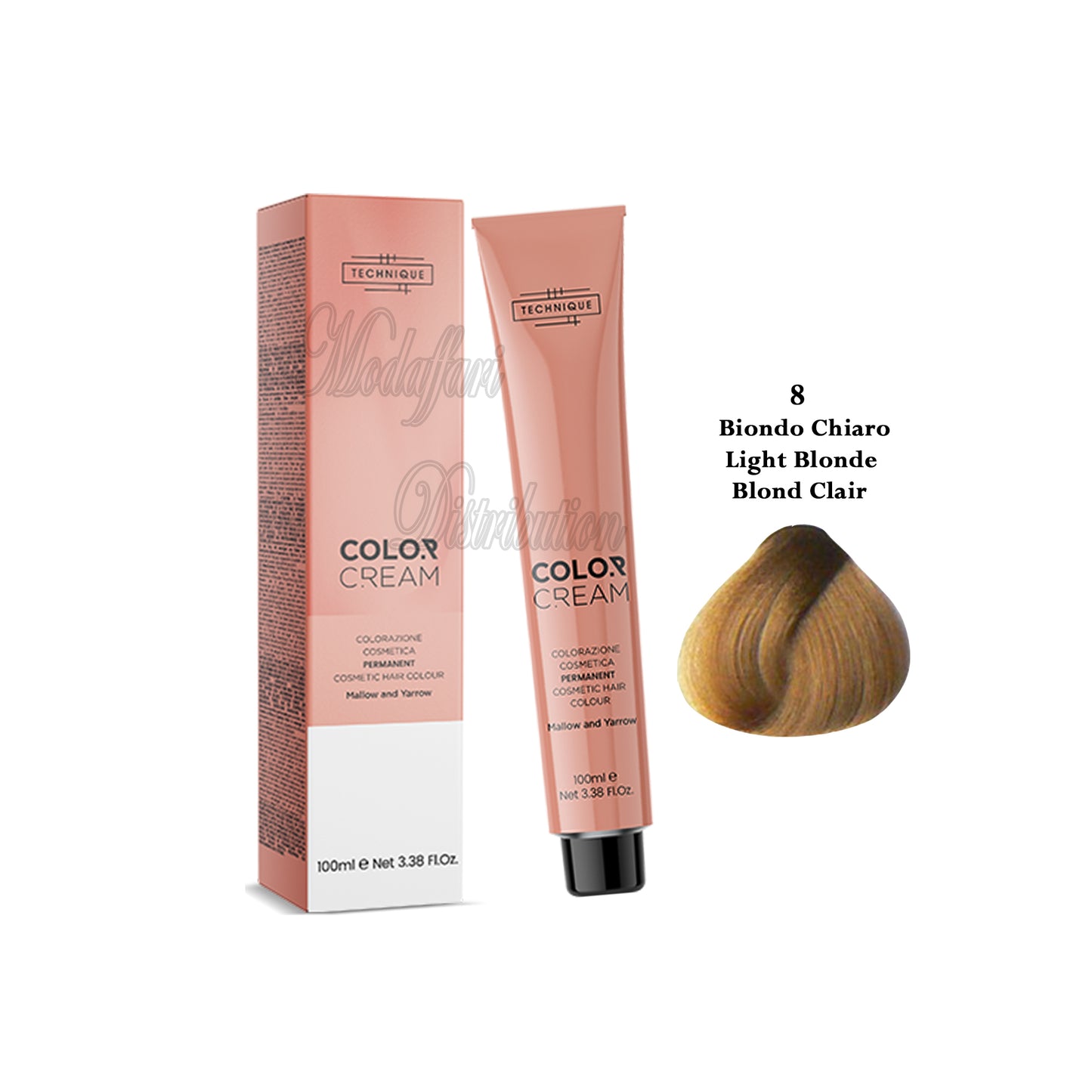 Crema colorante per capelli Color Cream Technique 100ml