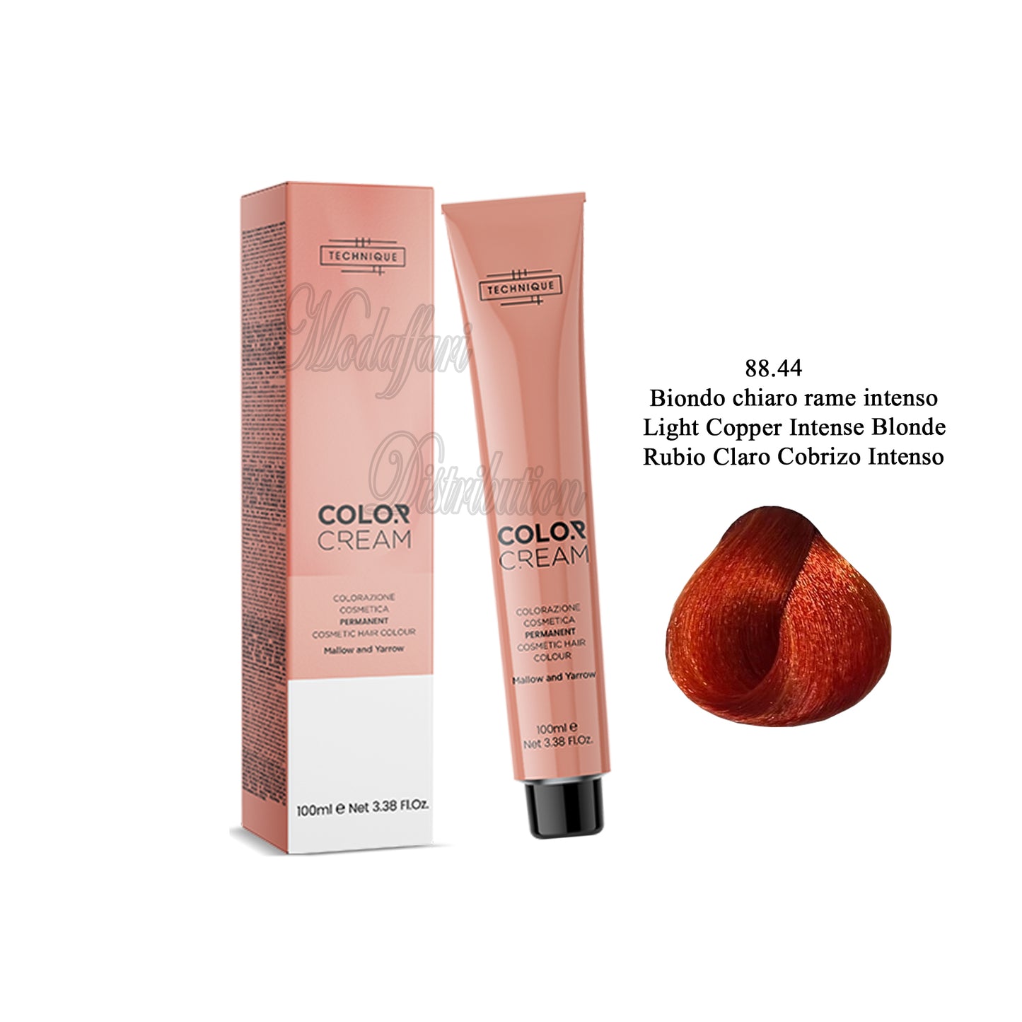 Crema colorante per capelli Color Cream Technique 100ml
