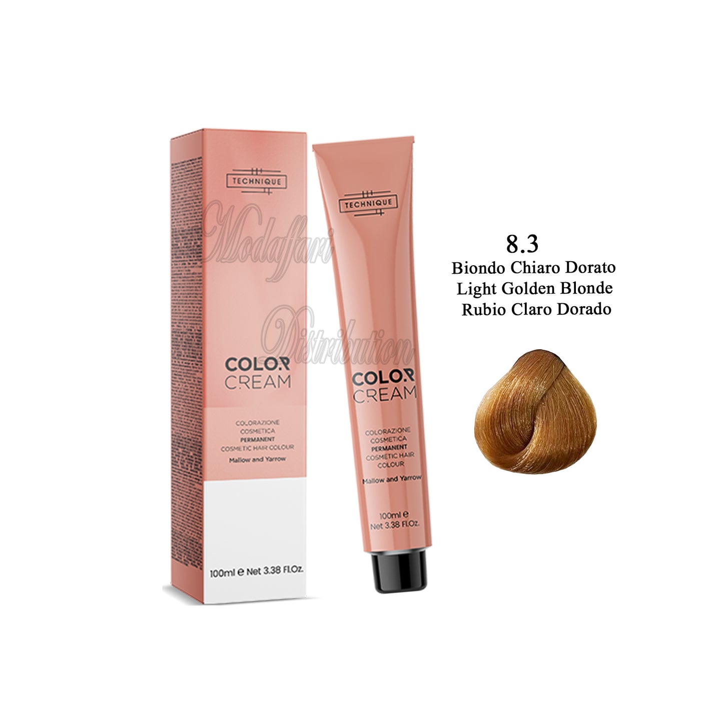 Crema colorante per capelli Color Cream Technique 100ml