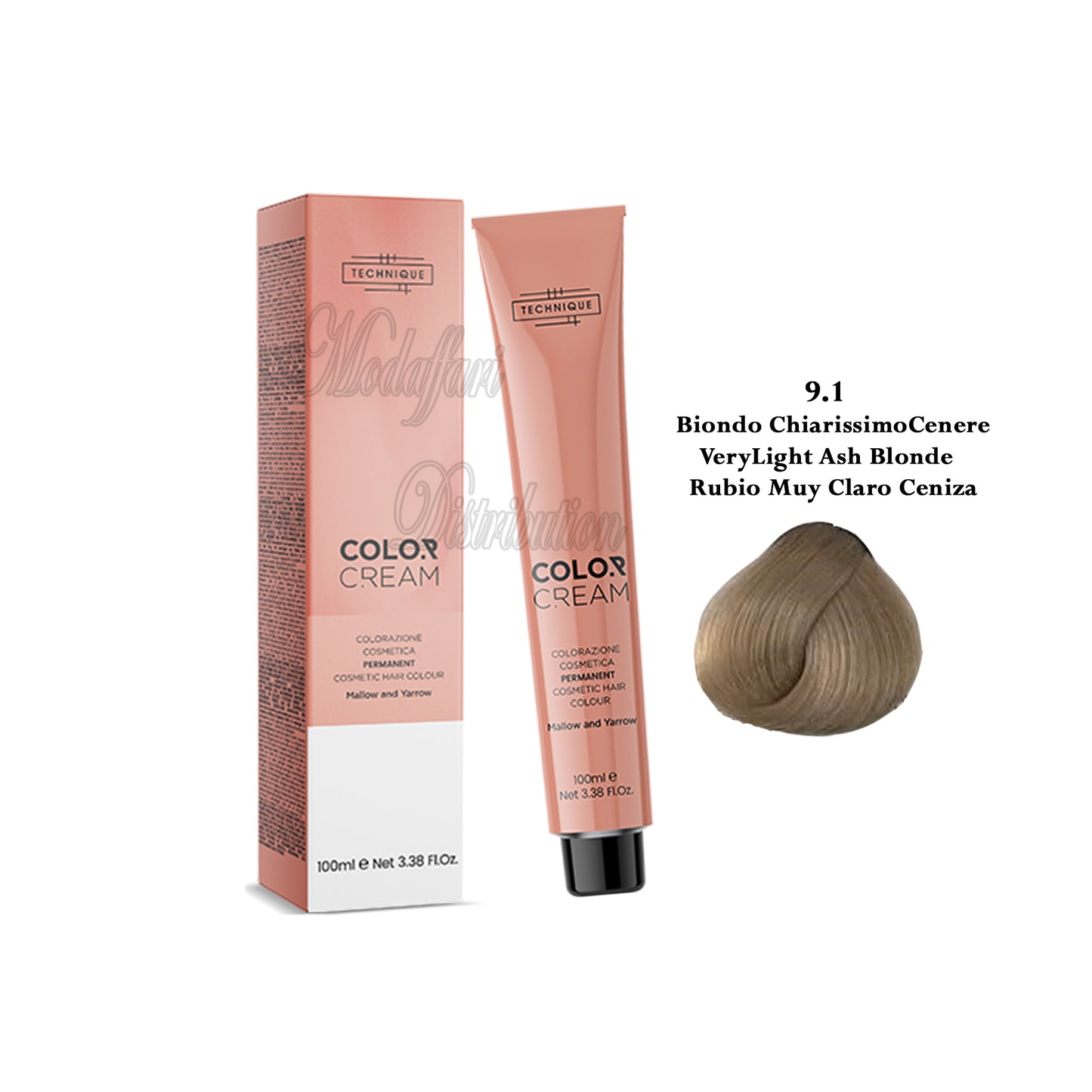 Crema colorante per capelli Color Cream Technique 100ml