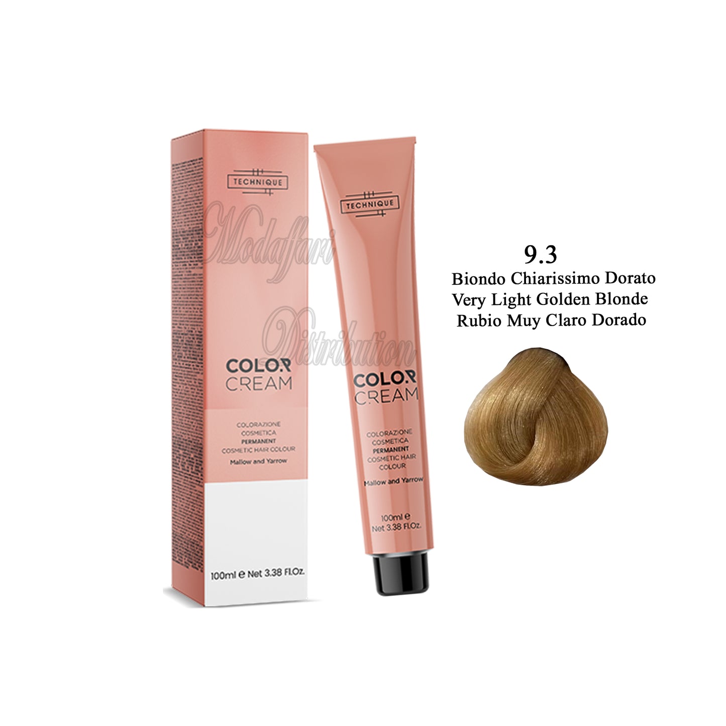 Crema colorante per capelli Color Cream Technique 100ml