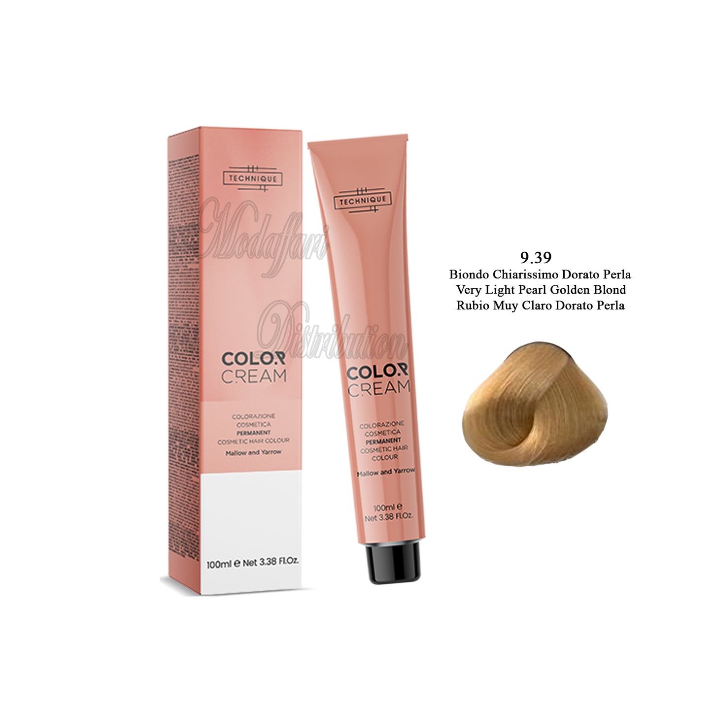 Crema colorante per capelli Color Cream Technique 100ml