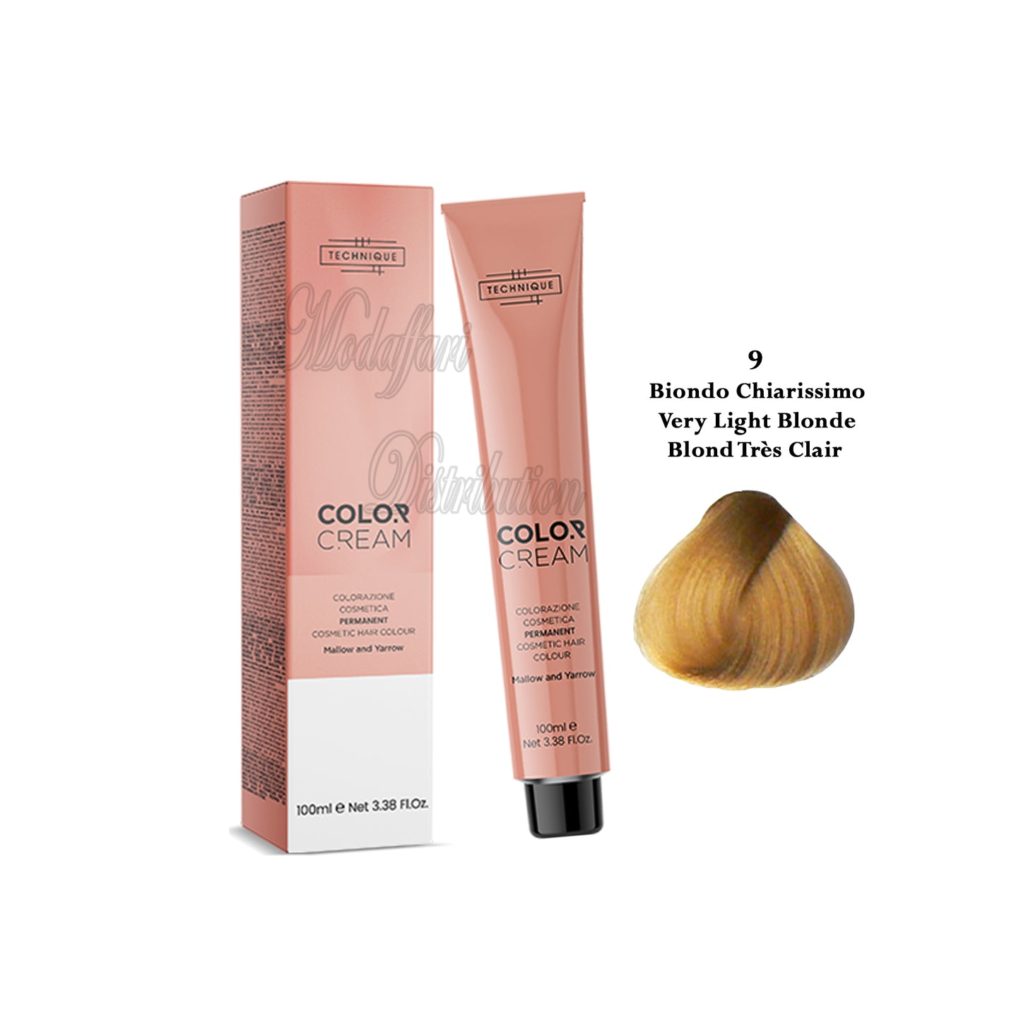 Crema colorante per capelli Color Cream Technique 100ml