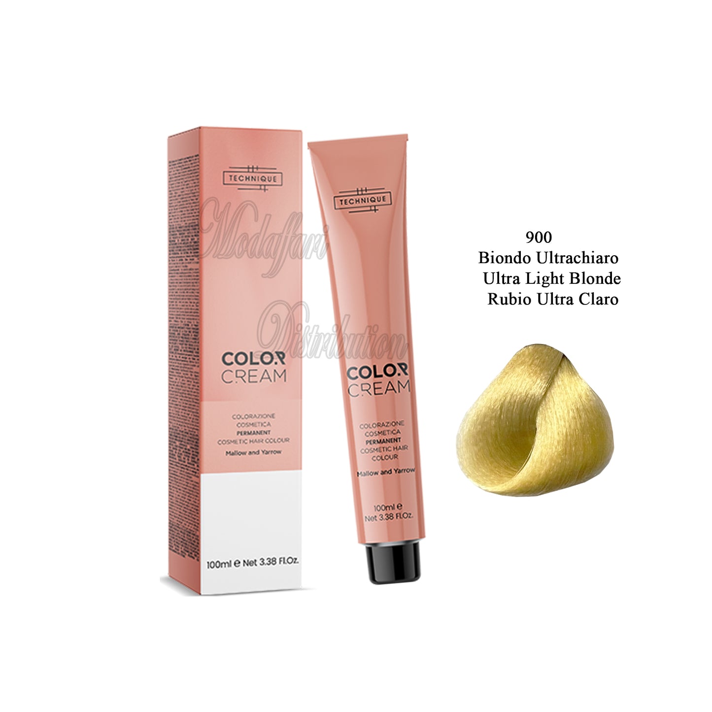 Crema colorante per capelli Color Cream Technique 100ml